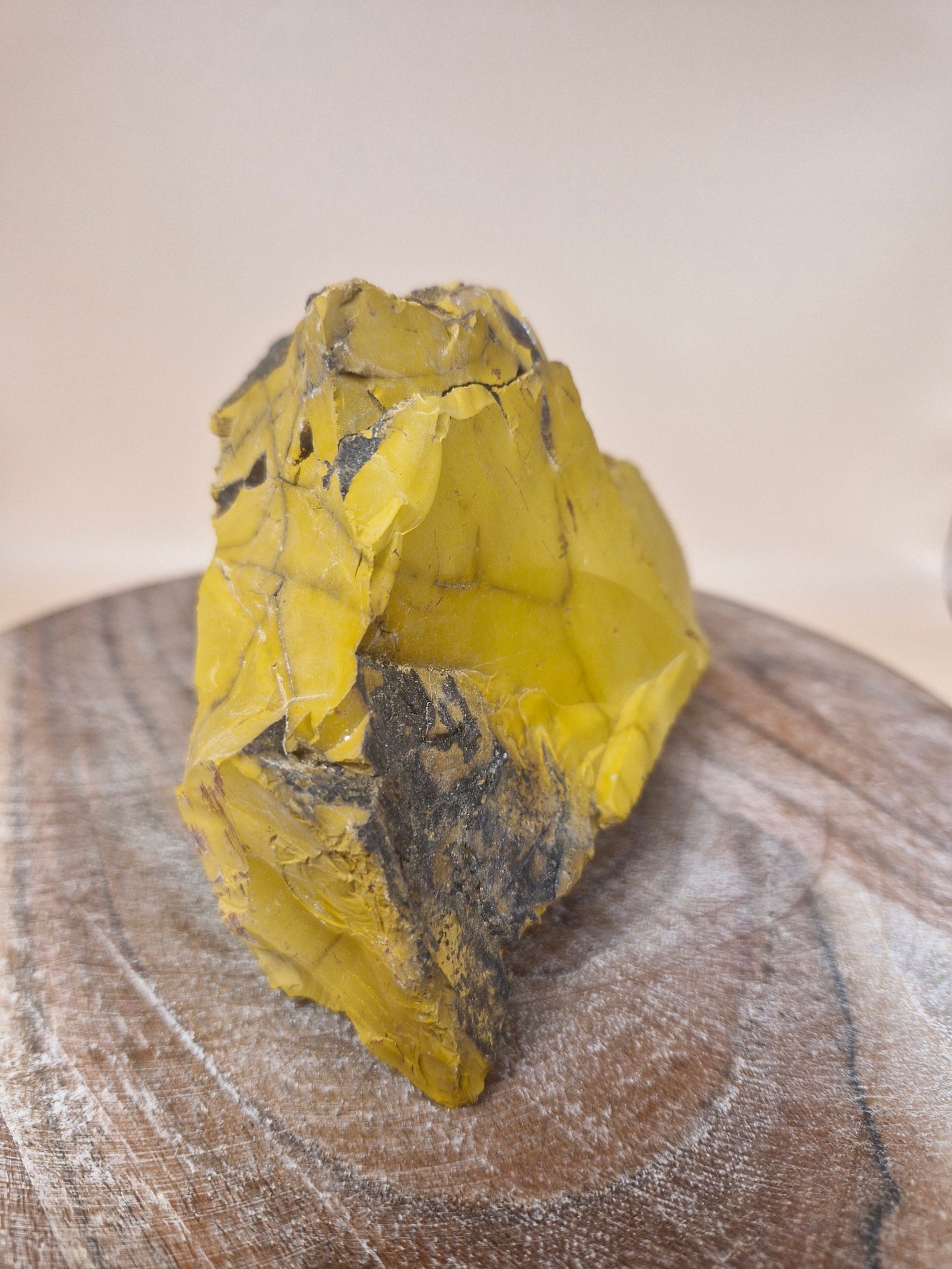 Raw Unpolished Yellow Mookaite Freeform
