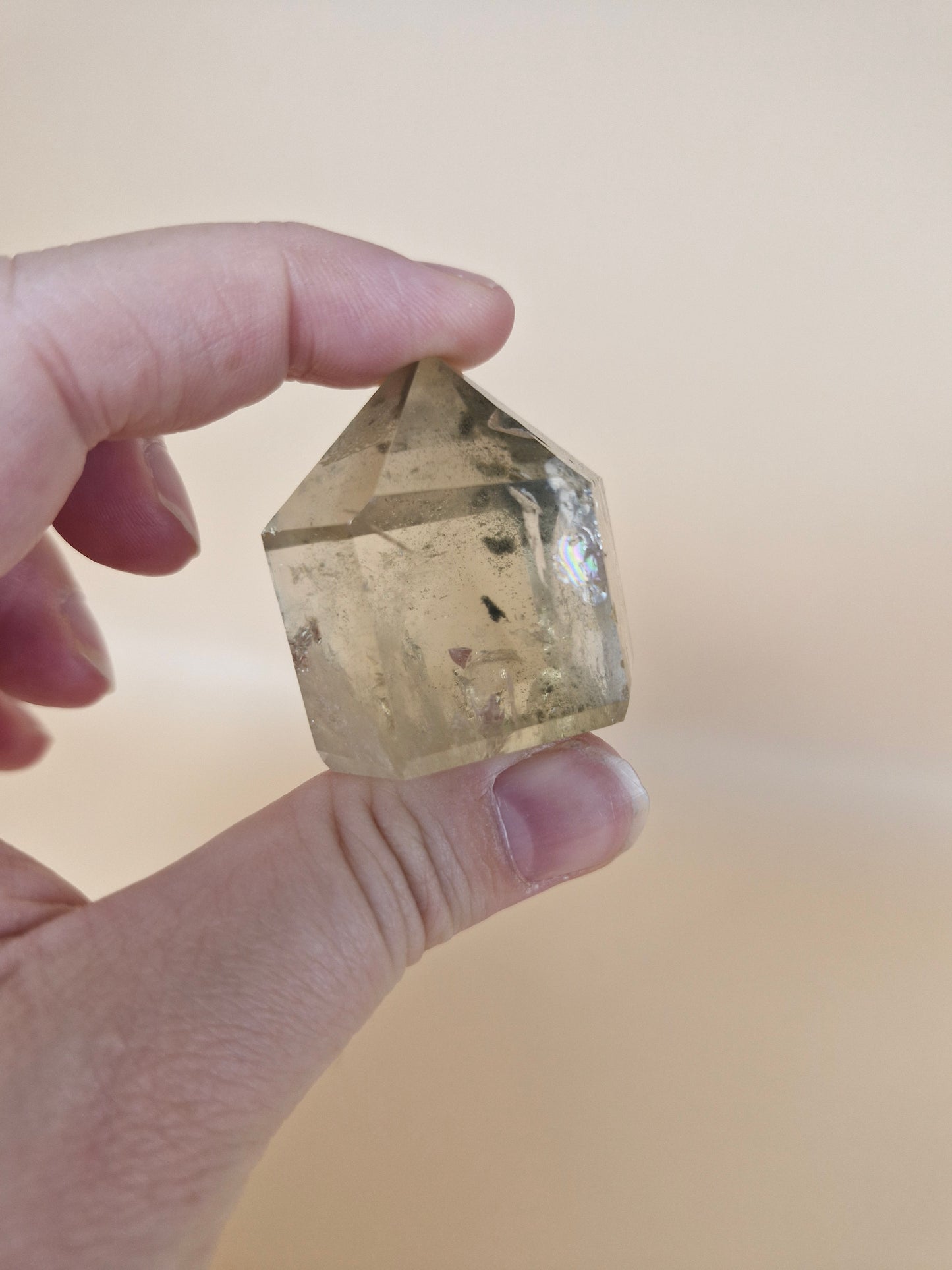 Natural Citrine Point