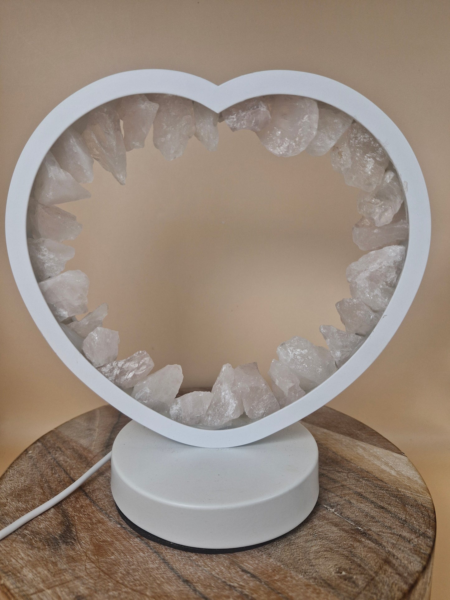 Rose Quartz Portal Light