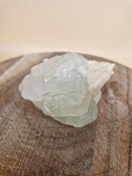 Apophyllite Cluster with Stilbite (code A14)