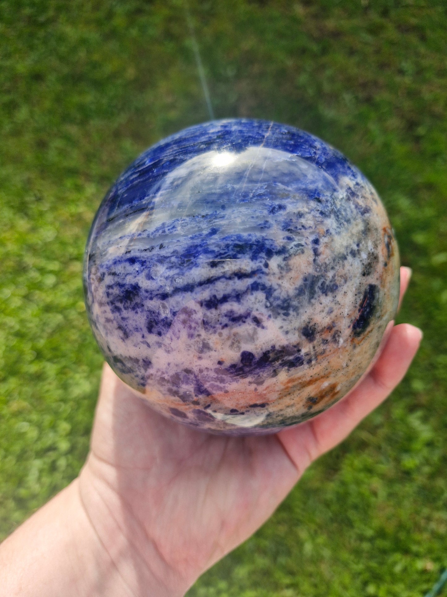 Sodalite Sphere -2kgs