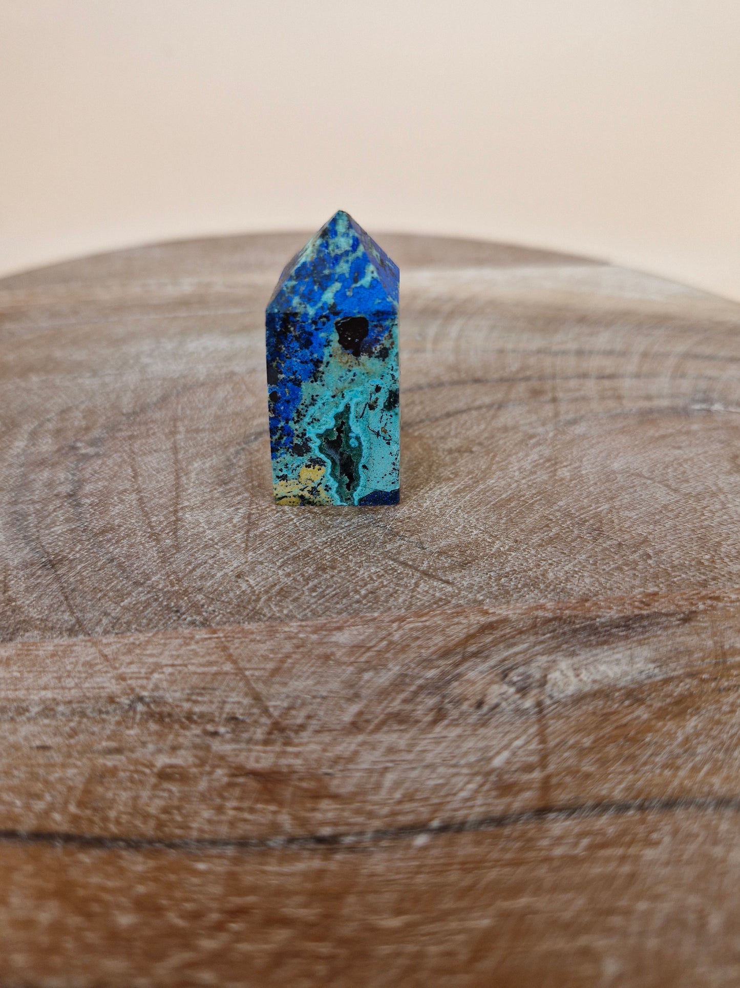 Azurite with Malachite Mini Tower (code A1)