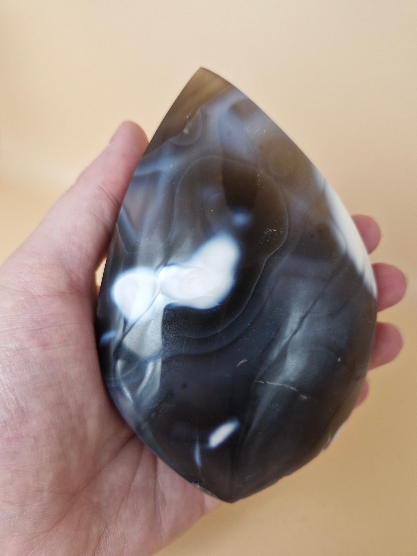 Orca Agate Flame