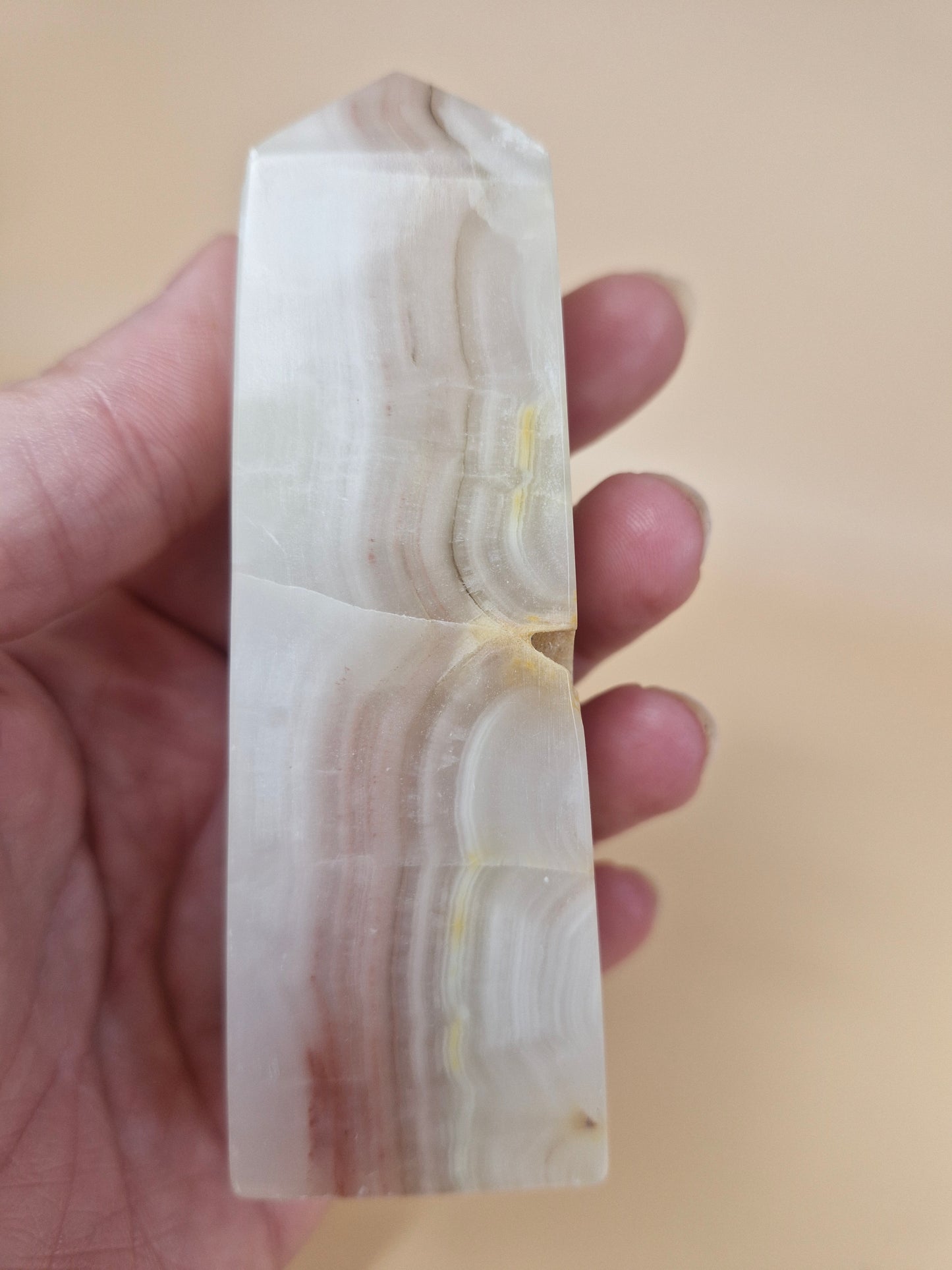 Rainbow Calcite Tower (code RS)