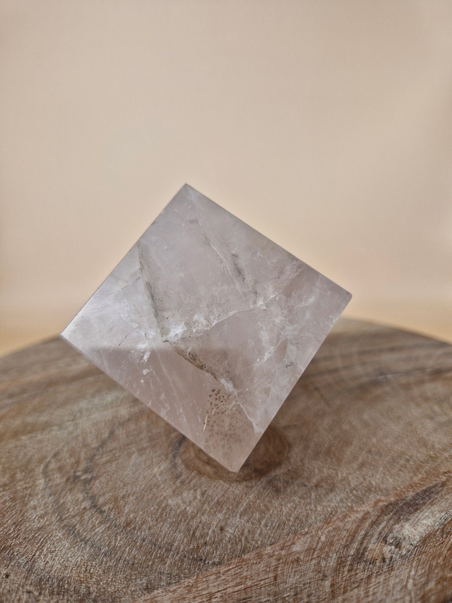 Rose Quartz Cube