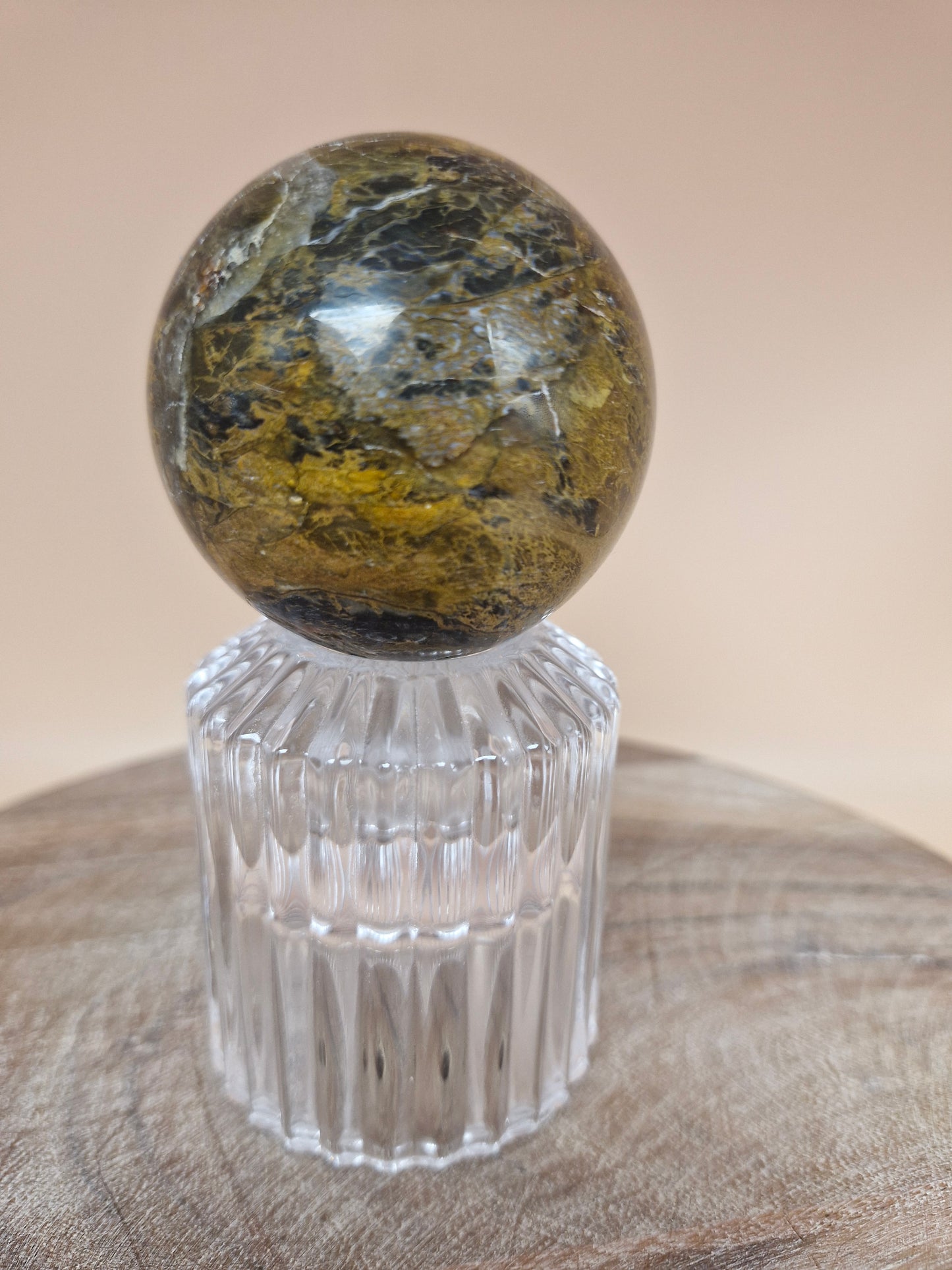 Blue/Black Opal Sphere