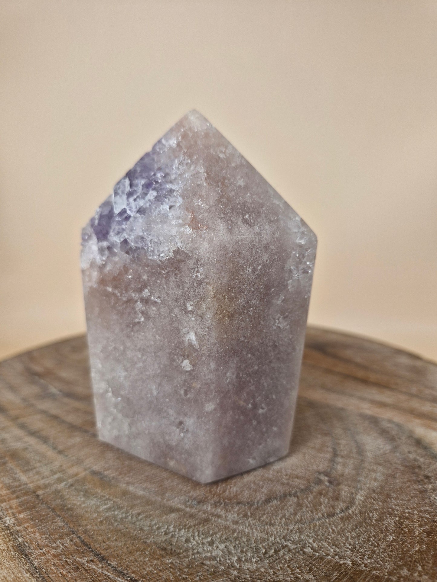 High Grade Pink Amethyst Tower