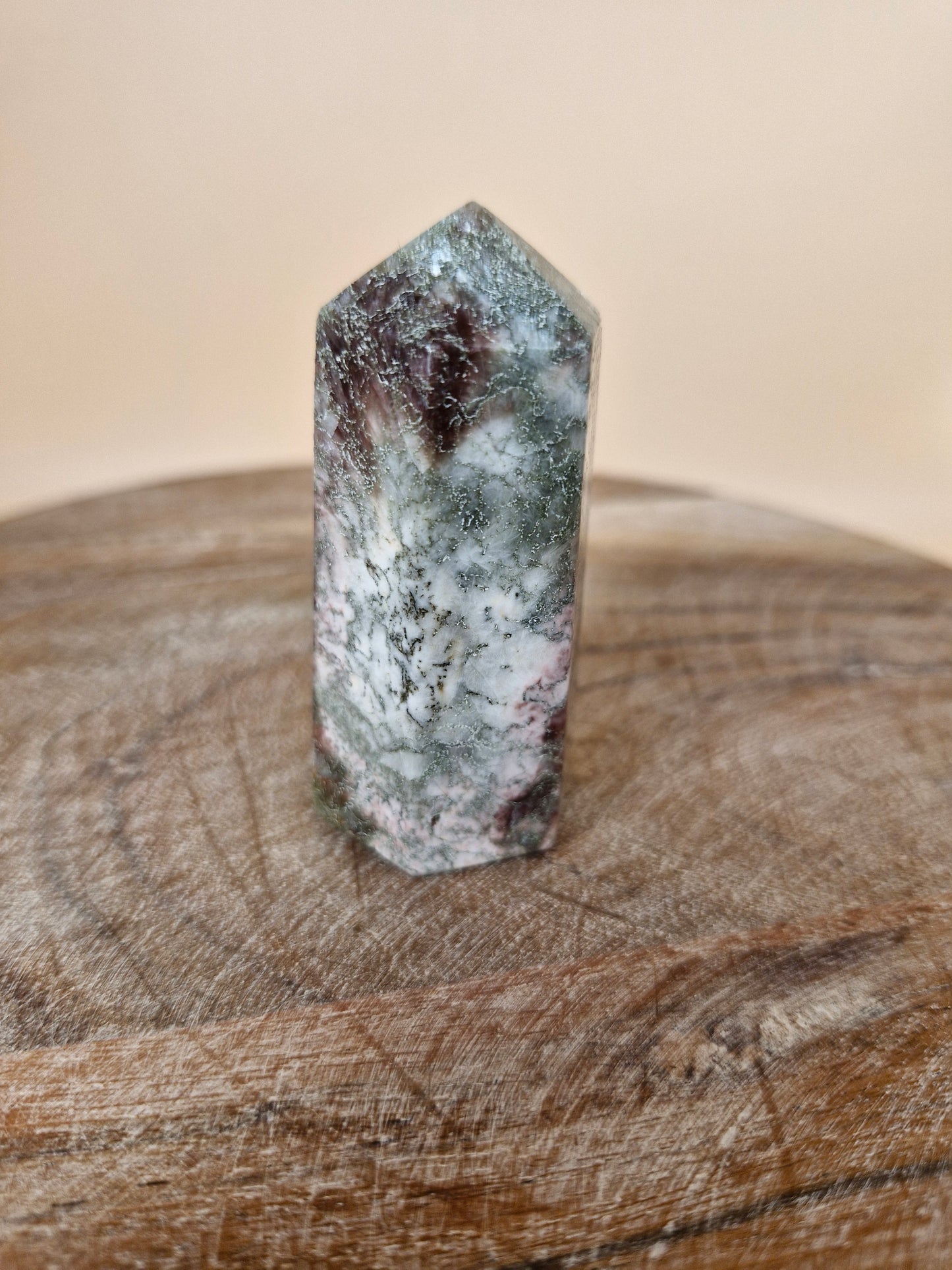 Stilbite with Heulandite Tower (code 13)
