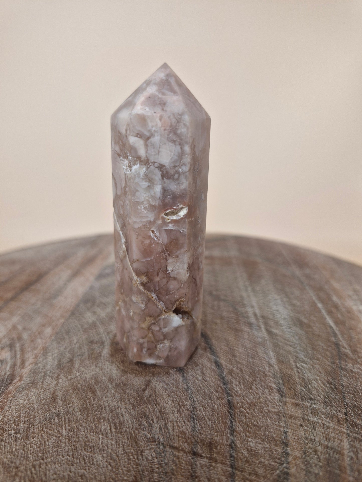 Banded Pink Agate Point