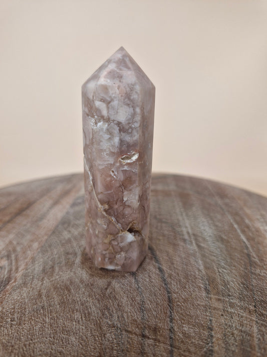 Banded Pink Agate Point