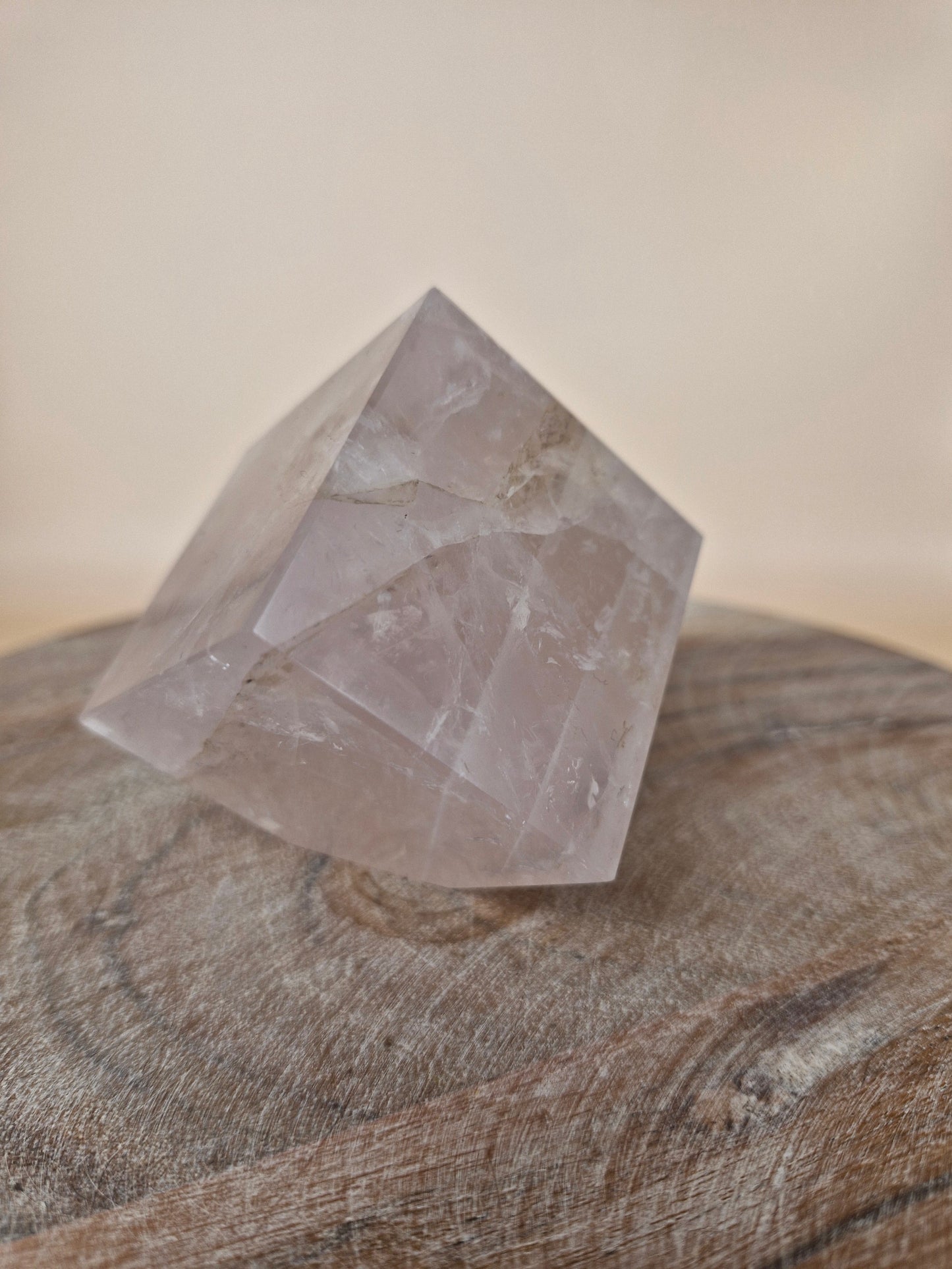 Rose Quartz Cube