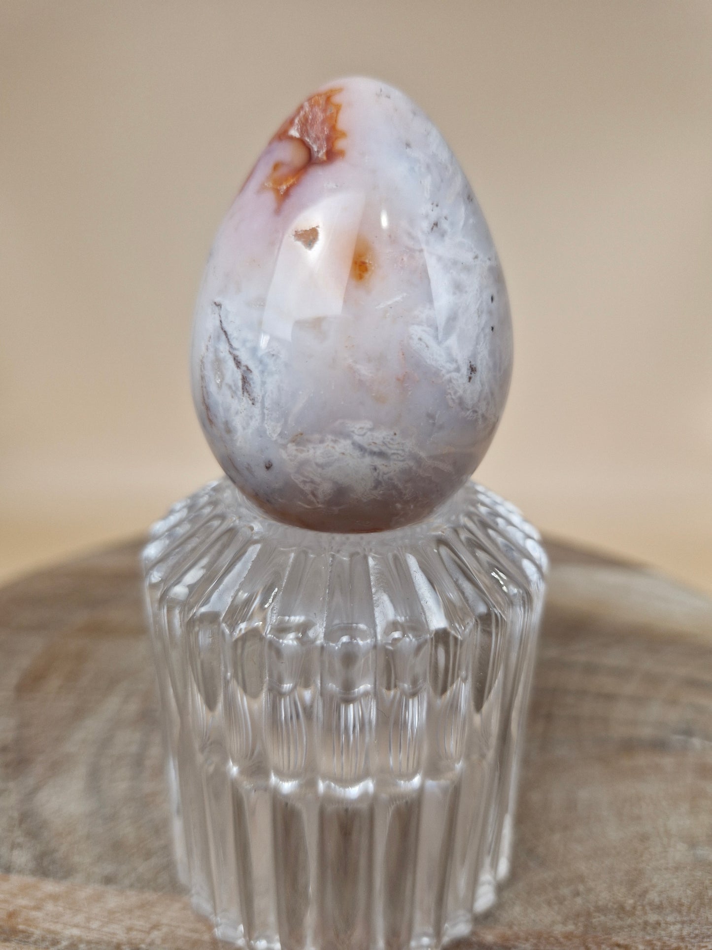 Carnelian Agate Egg (EF)