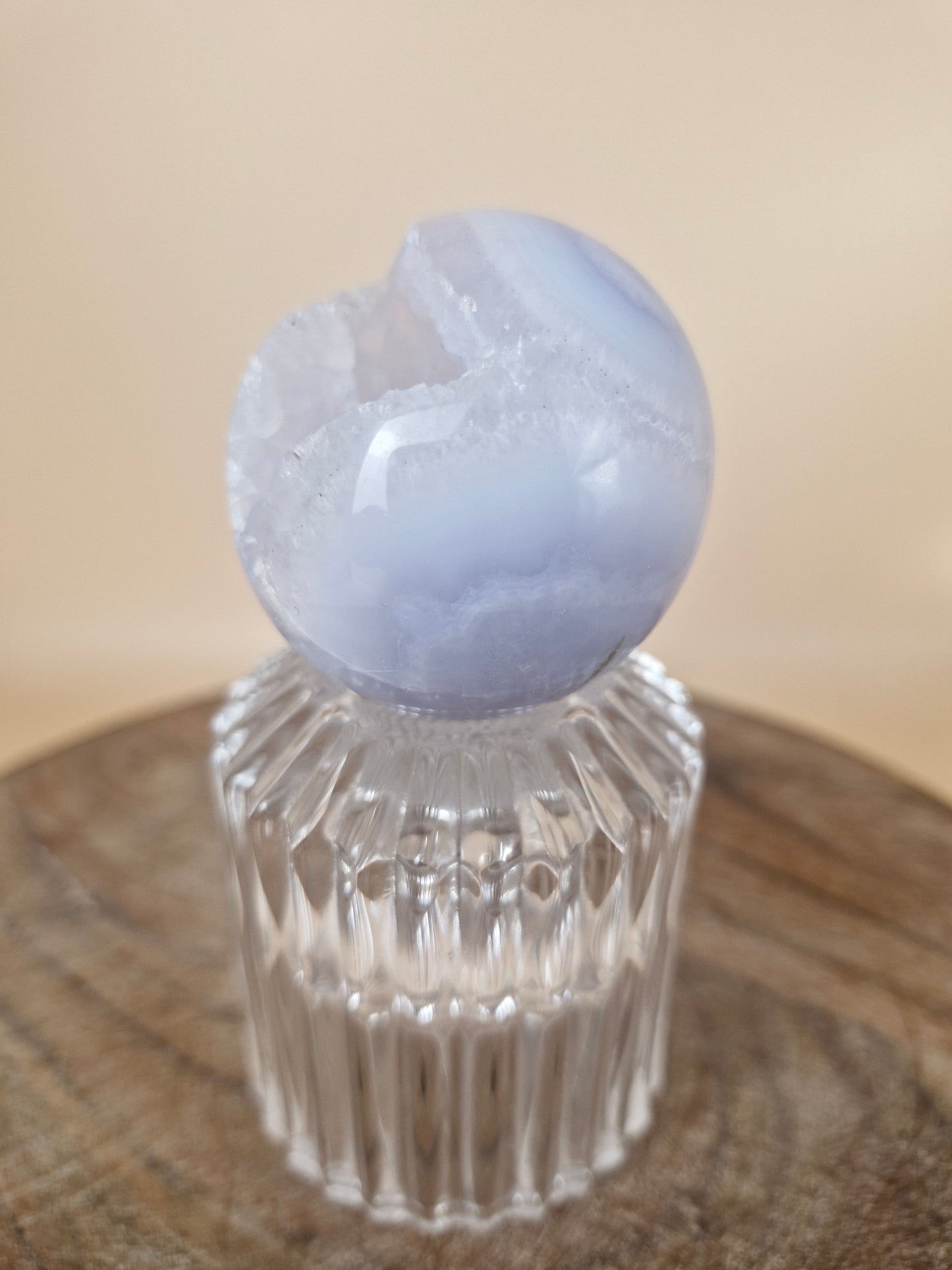 Druzy Lace Agate Sphere (code LA2)