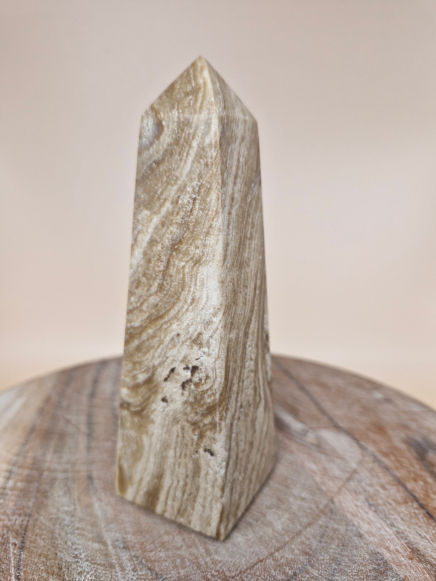 Chocolate Calcite Tower