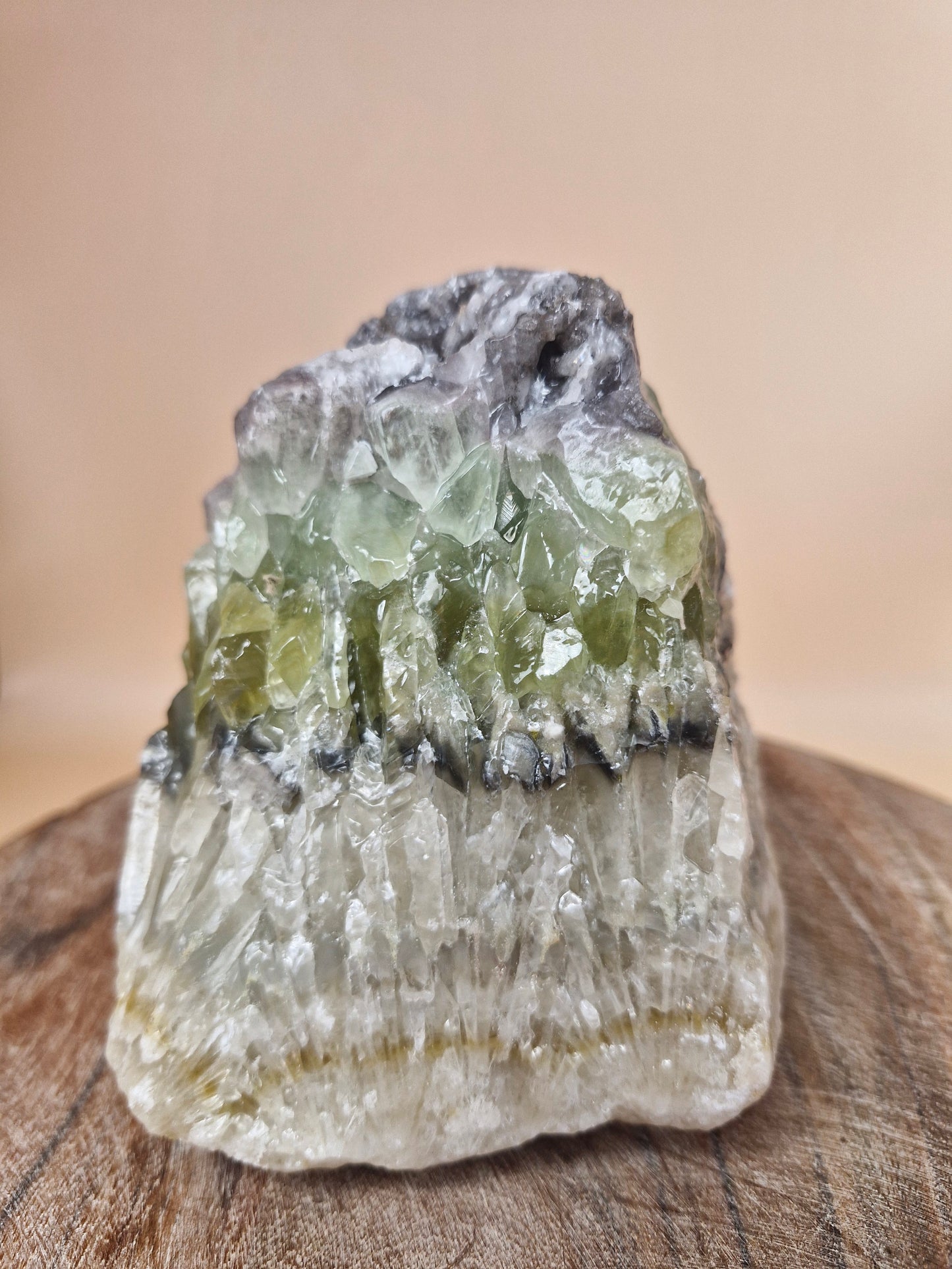 Green Calcite Rough Piece