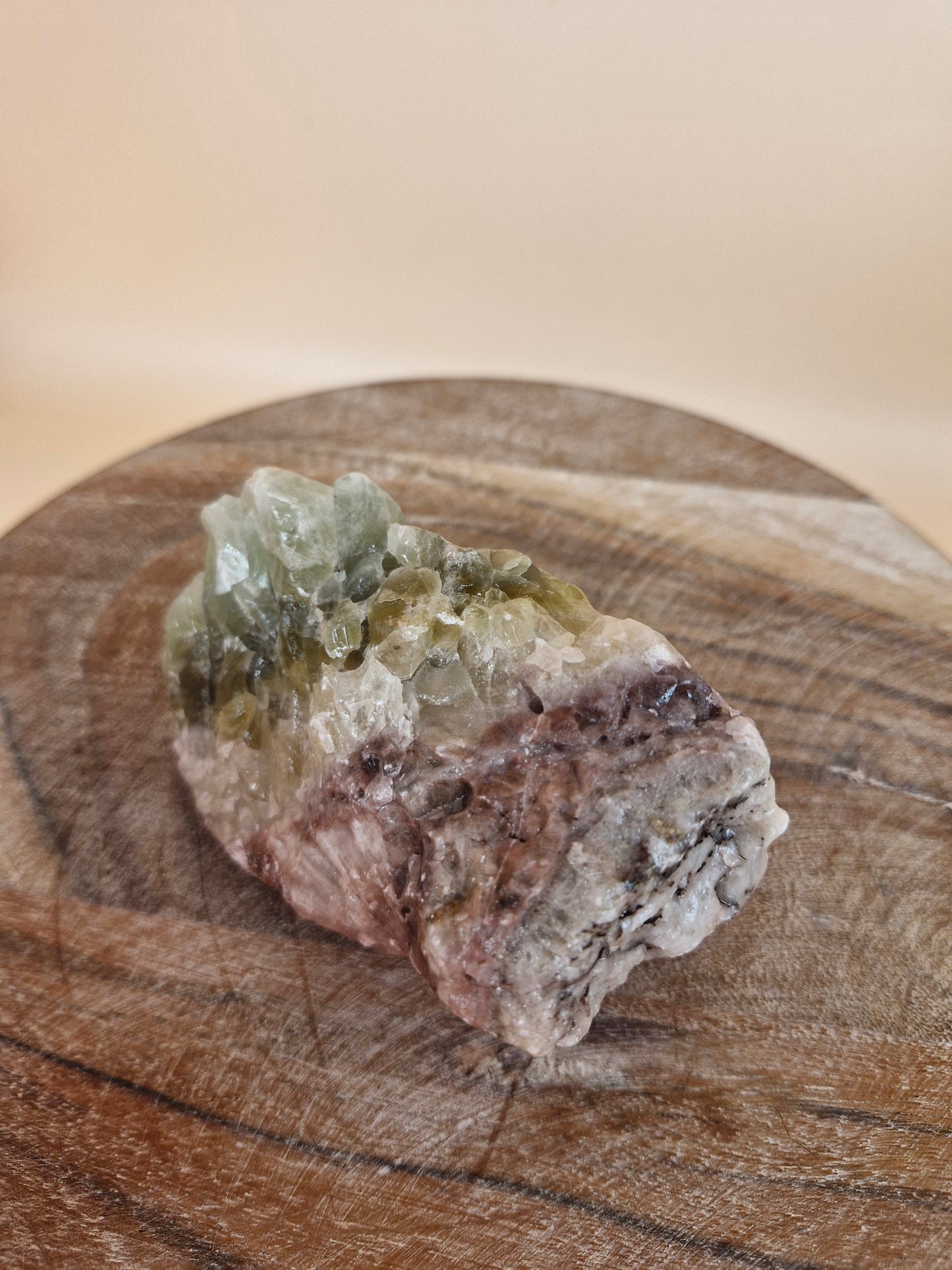 Green Calcite Rough Piece (code AA)