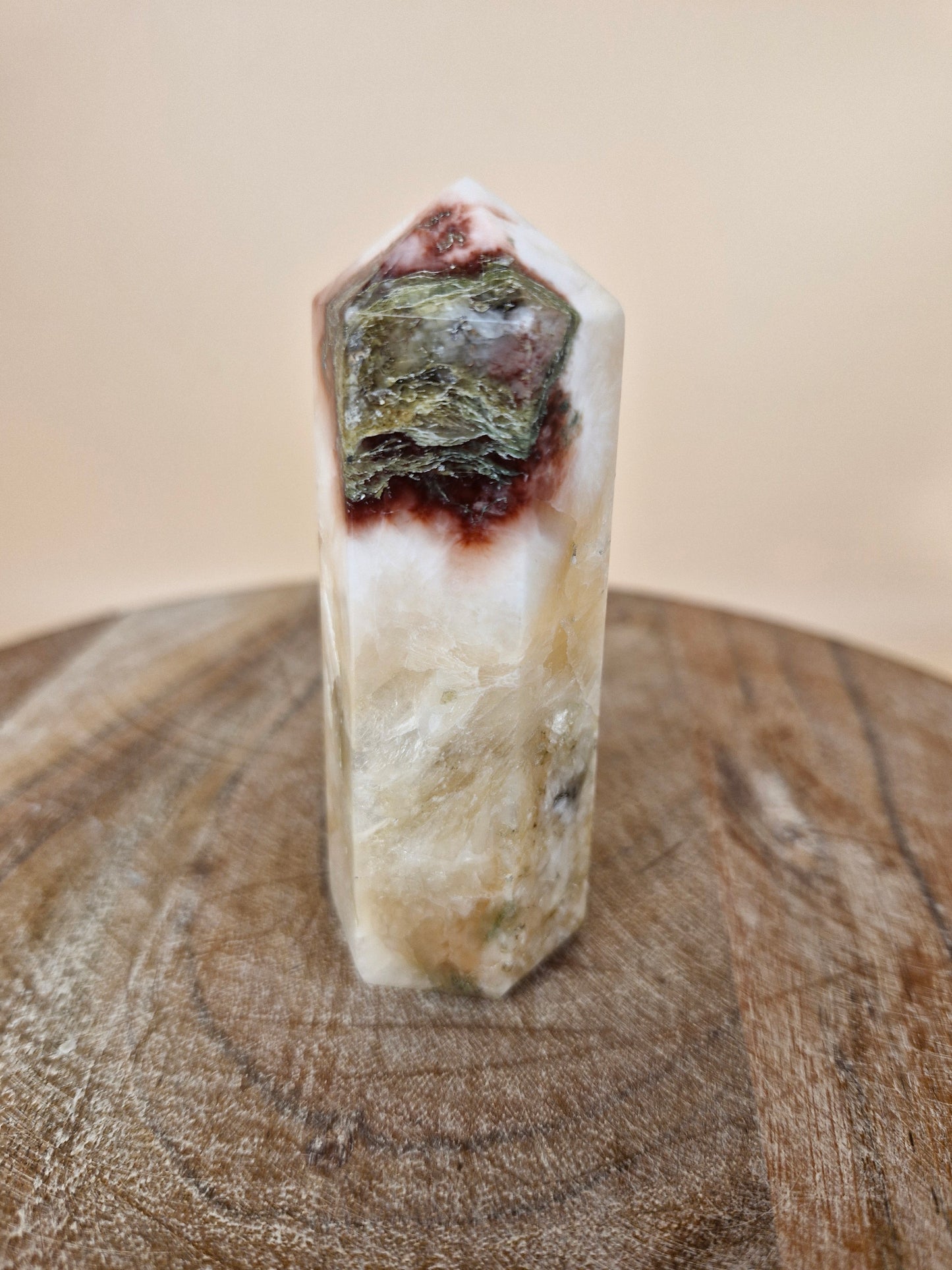 Stilbite with Heulandite Tower (code11)