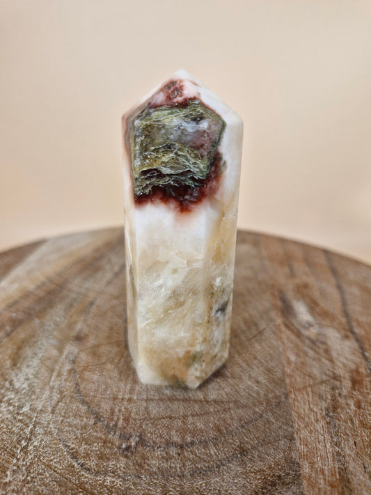 Stilbite with Heulandite Tower (code11)