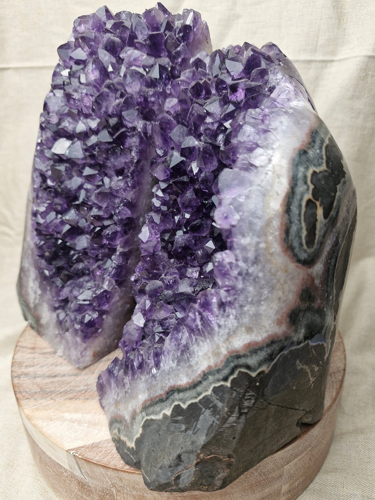 Amethyst Book Ends - AA Grade