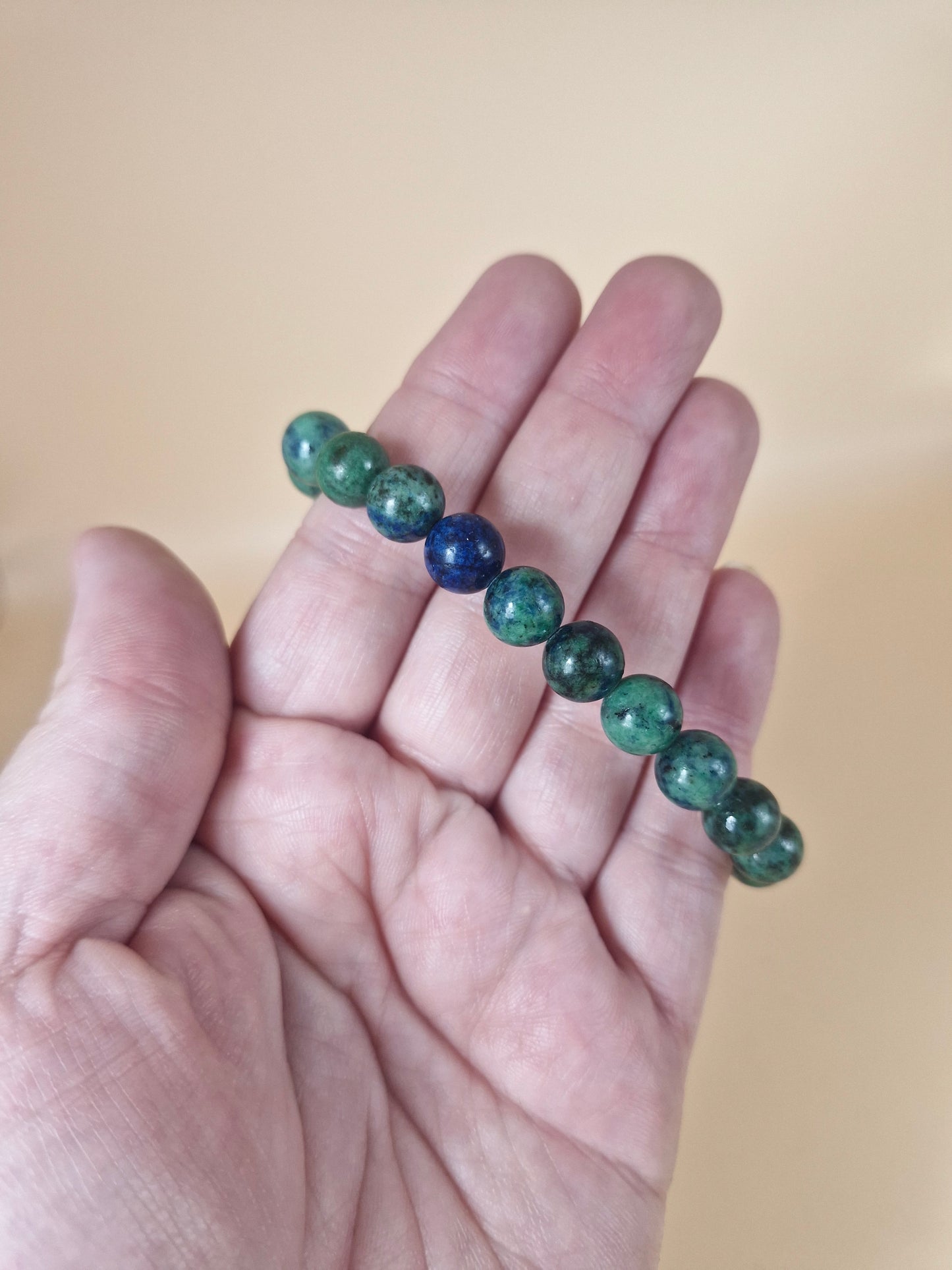 Azurite and Malachite Bracelet