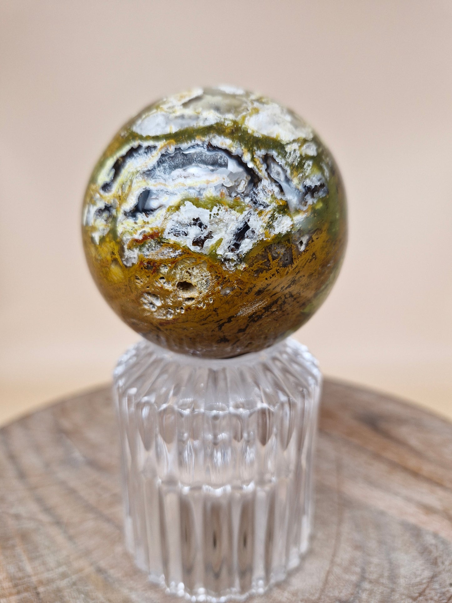 Green Opal Sphere
