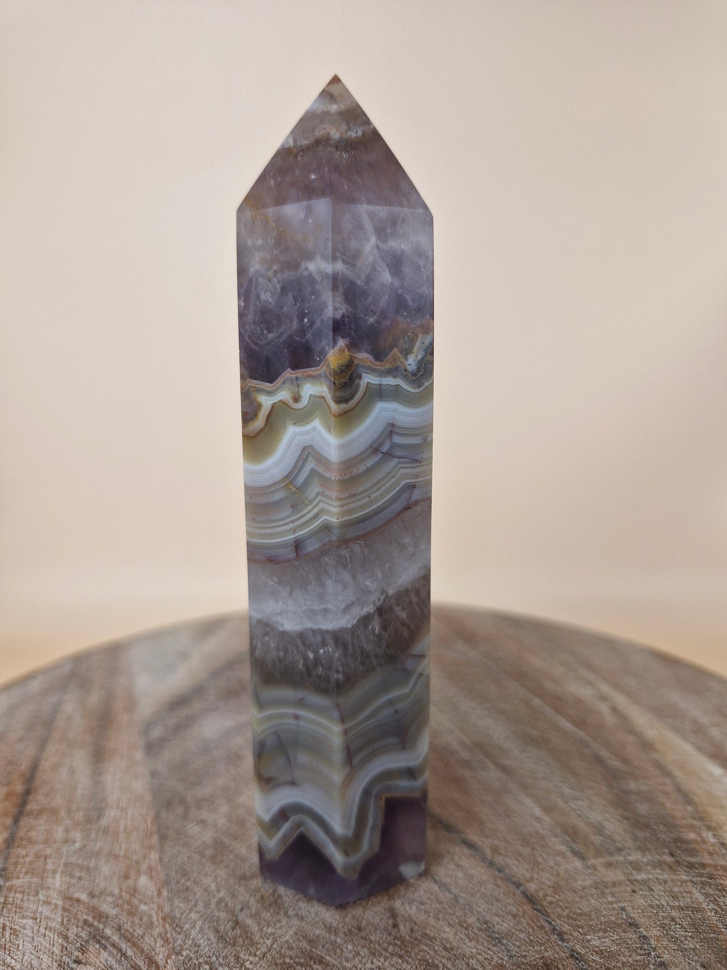 Amethyst & Crazy Lace Tower