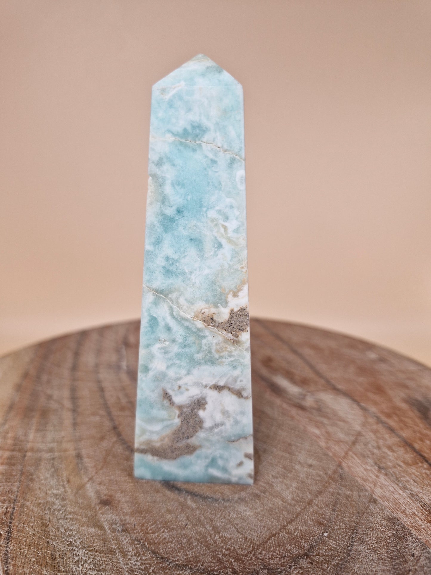 Blue Aragonite Tower