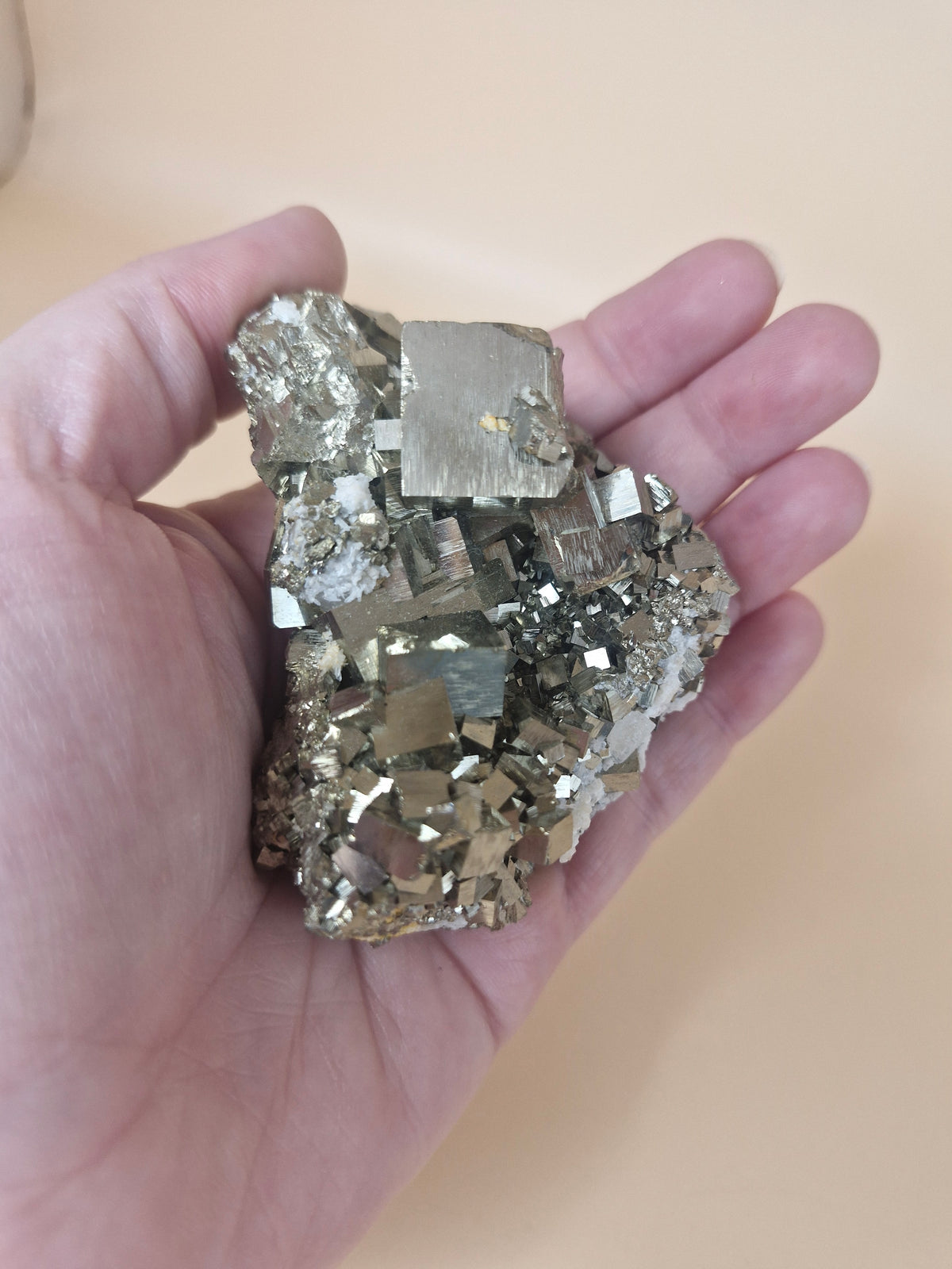 Pyrite with Quartz Cluster (code P7)