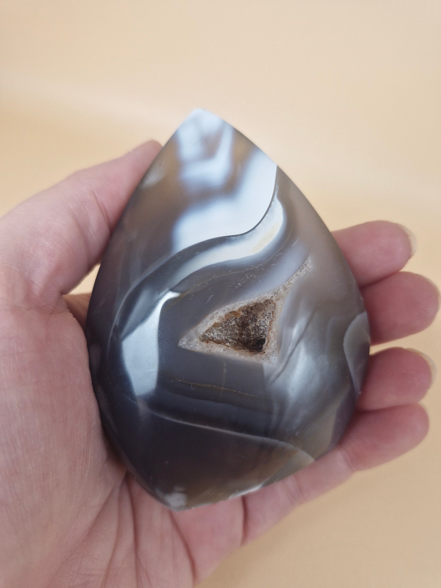 Orca Agate Flame
