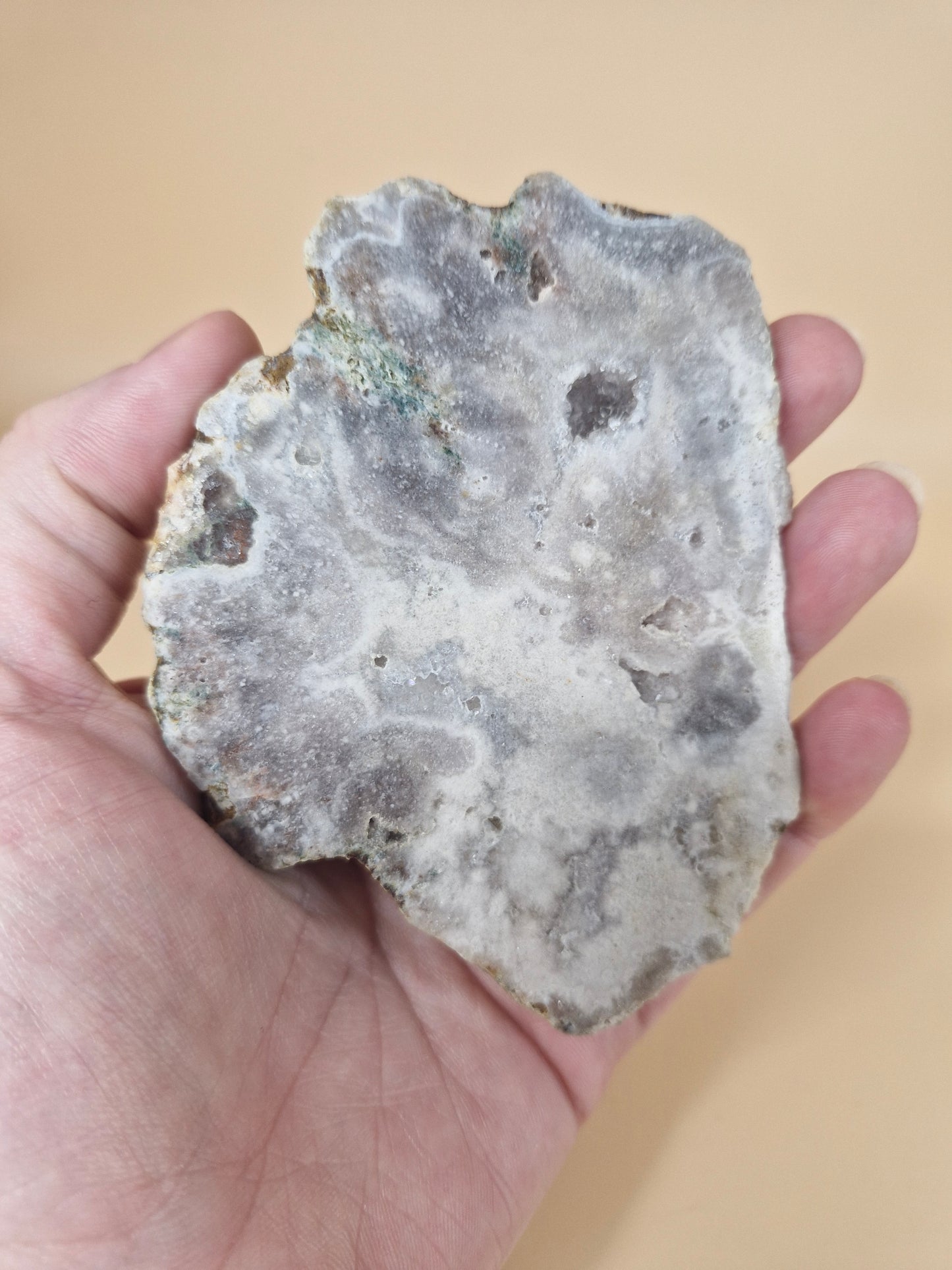 Pink Amethyst Slab on Stand