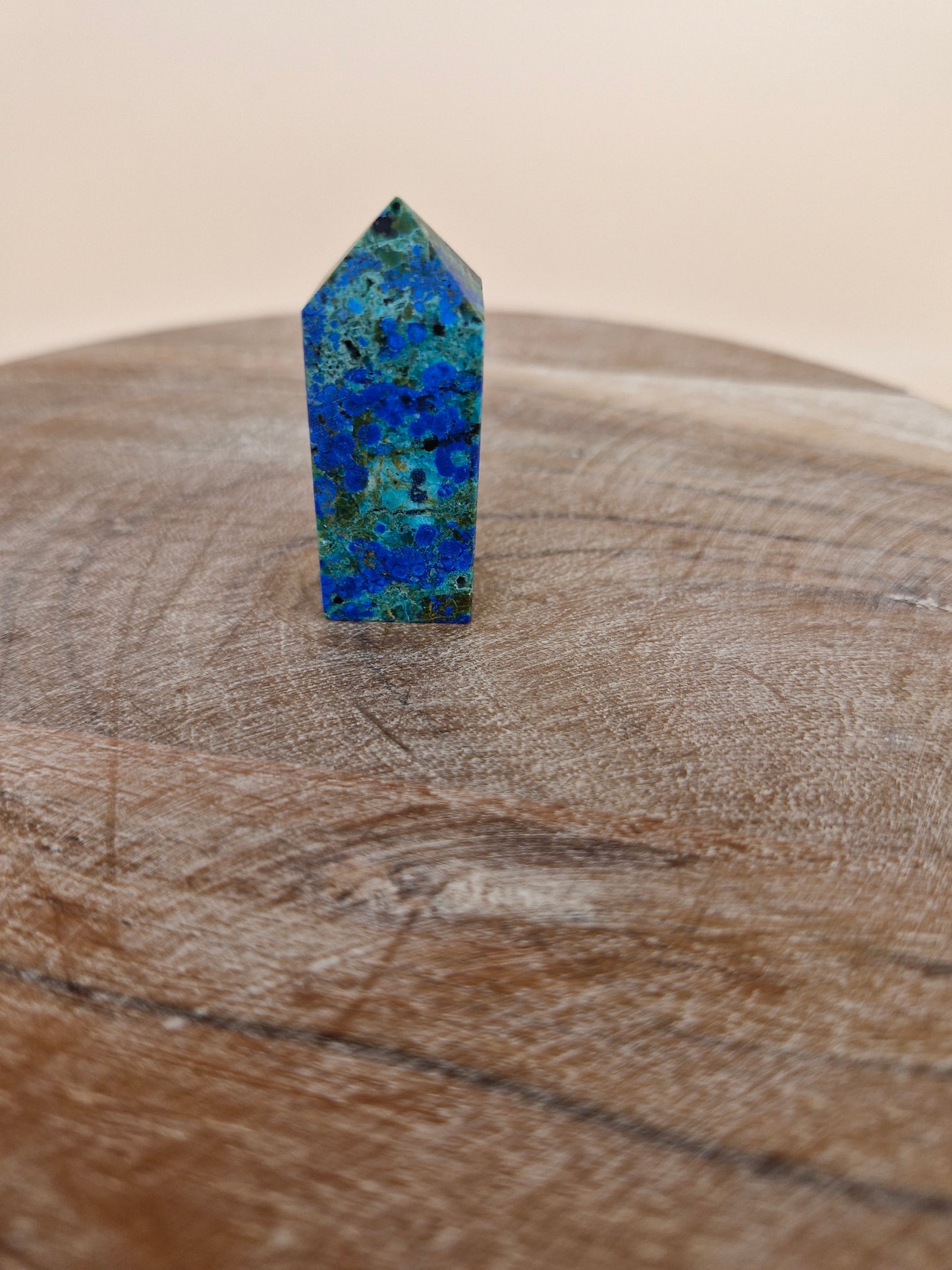 Azurite with Malachite Mini Tower (code A3)