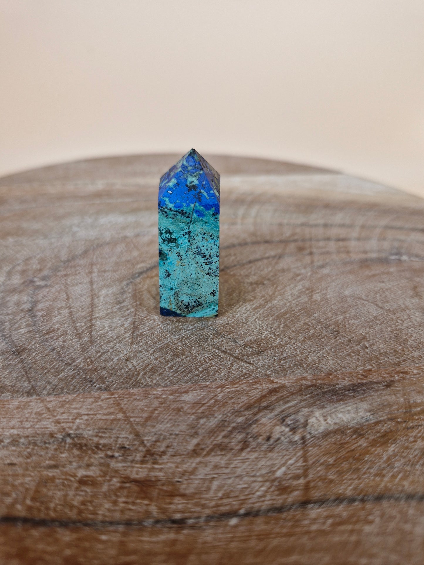 Azurite with Malachite Mini Tower (code A1)