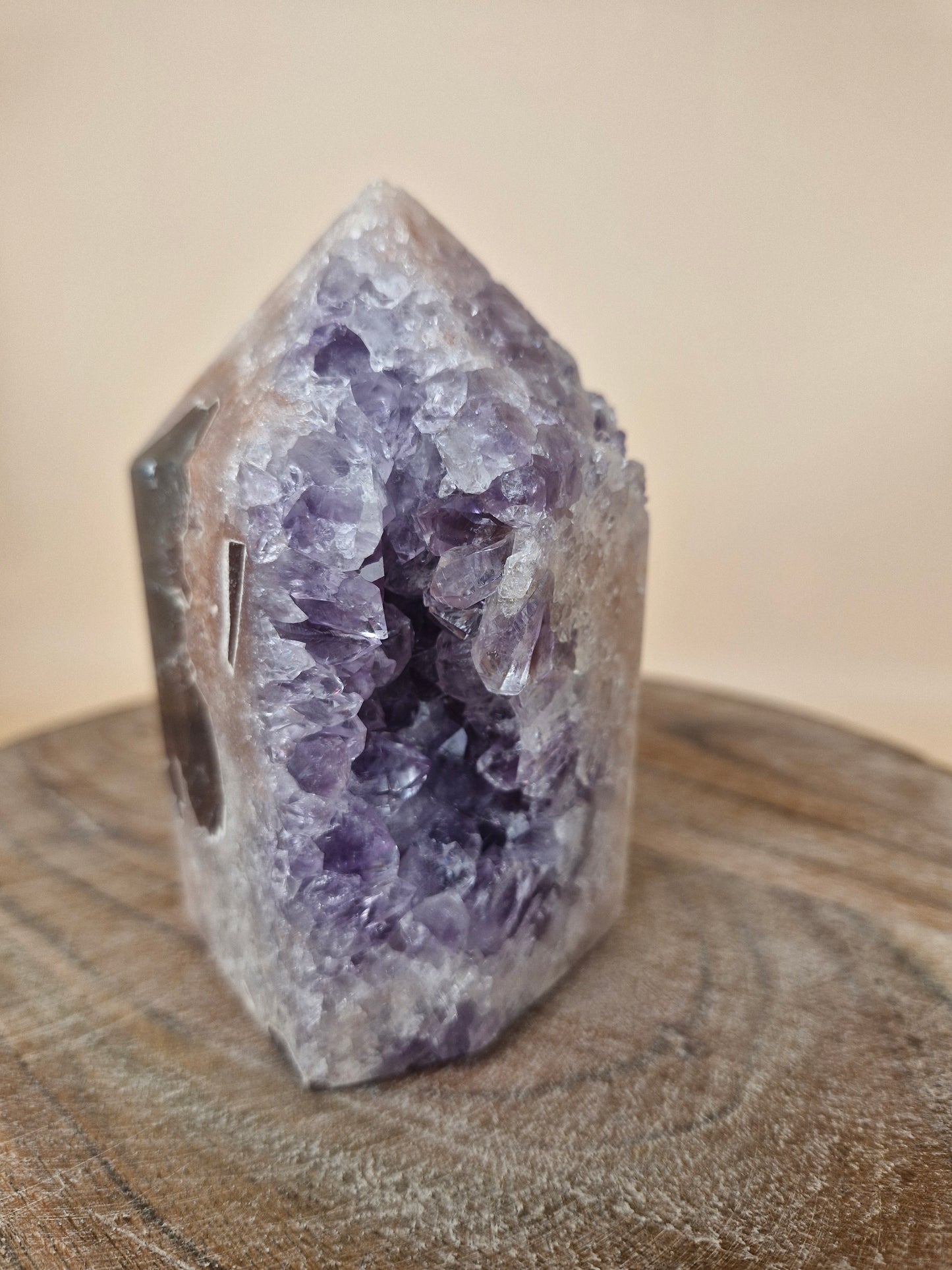 High Grade Pink Amethyst Tower