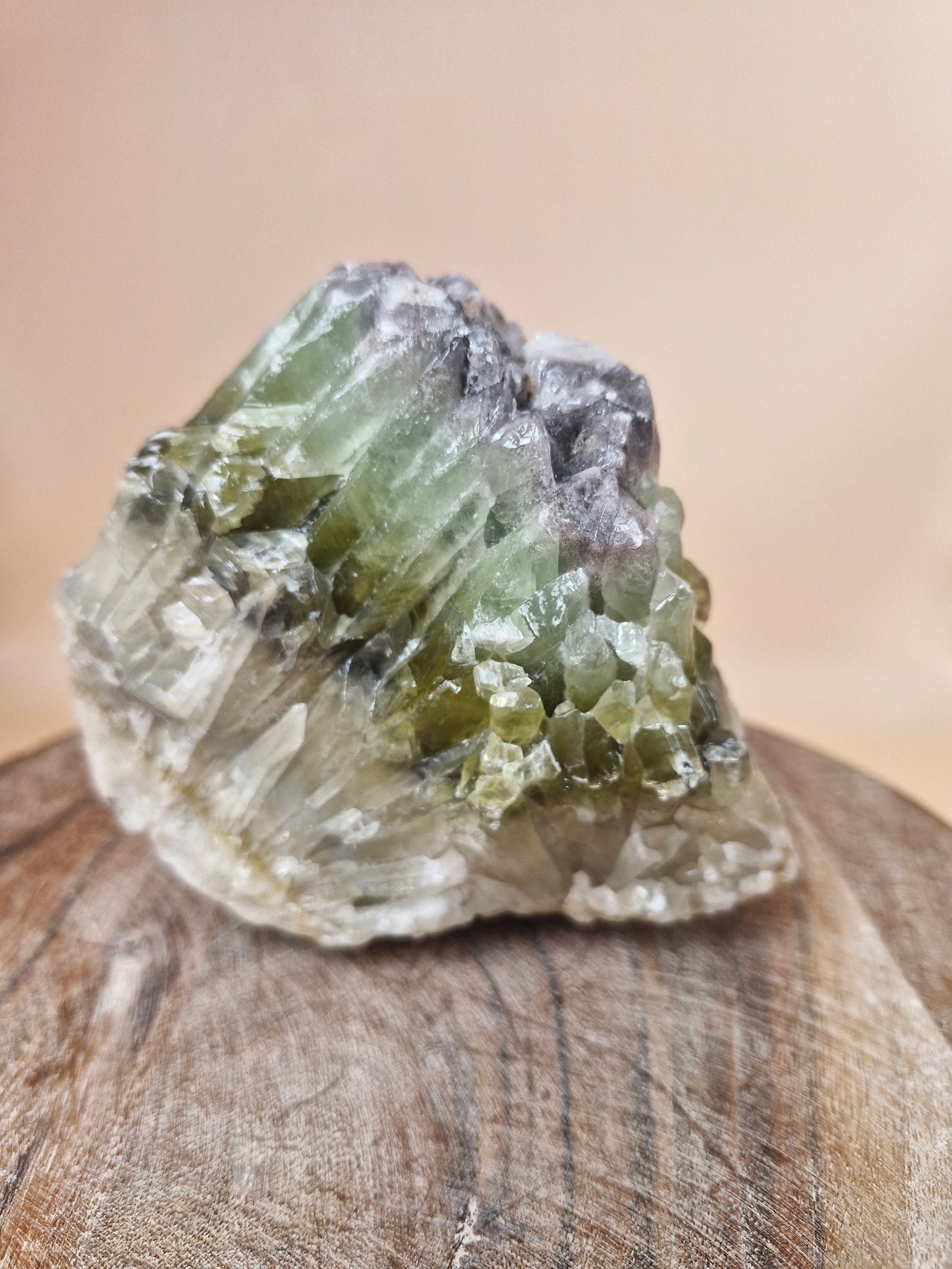 Green Calcite Rough Piece