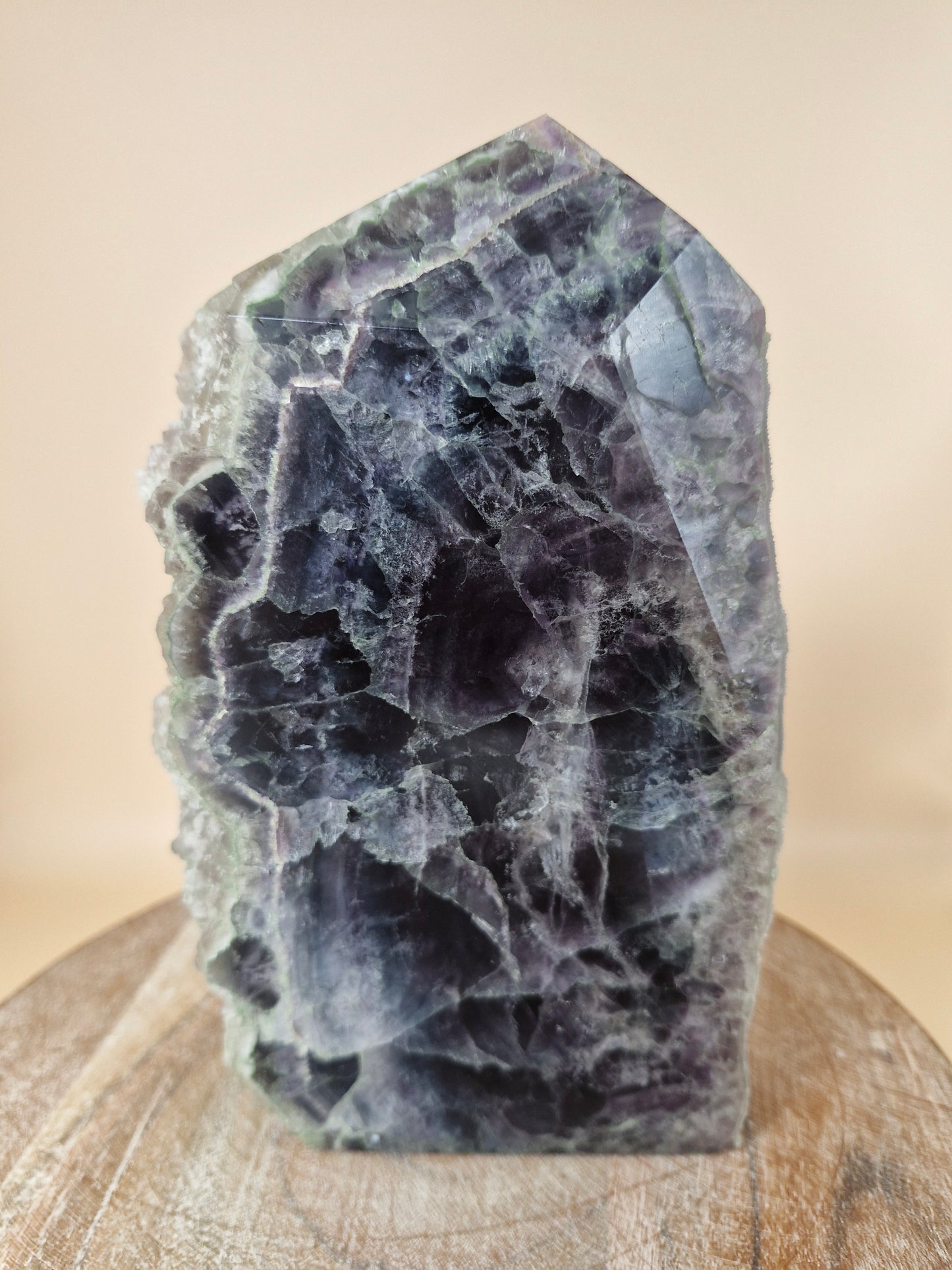 Black Rose Fluorite Freeform