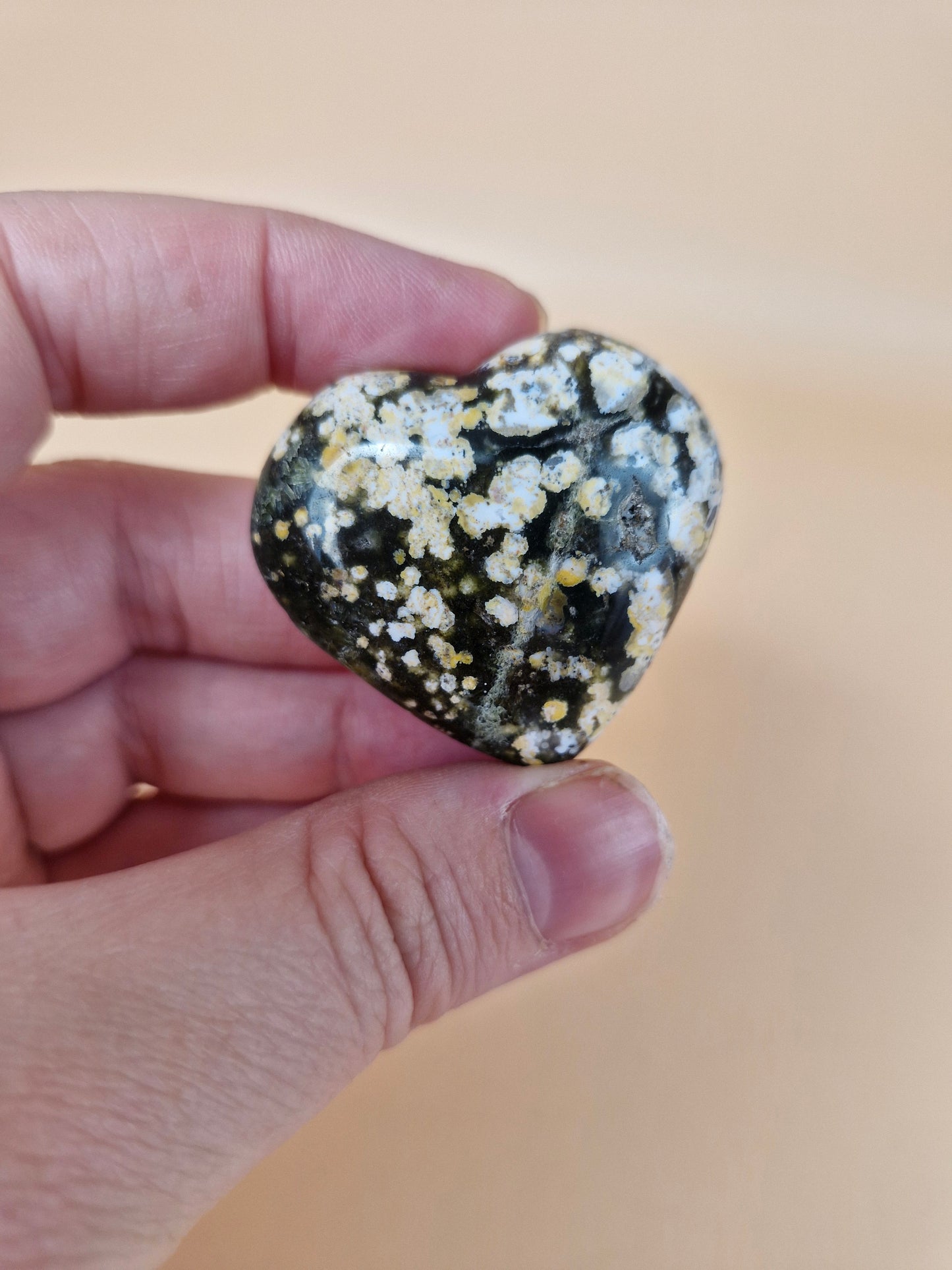 Ocean Jasper Heart