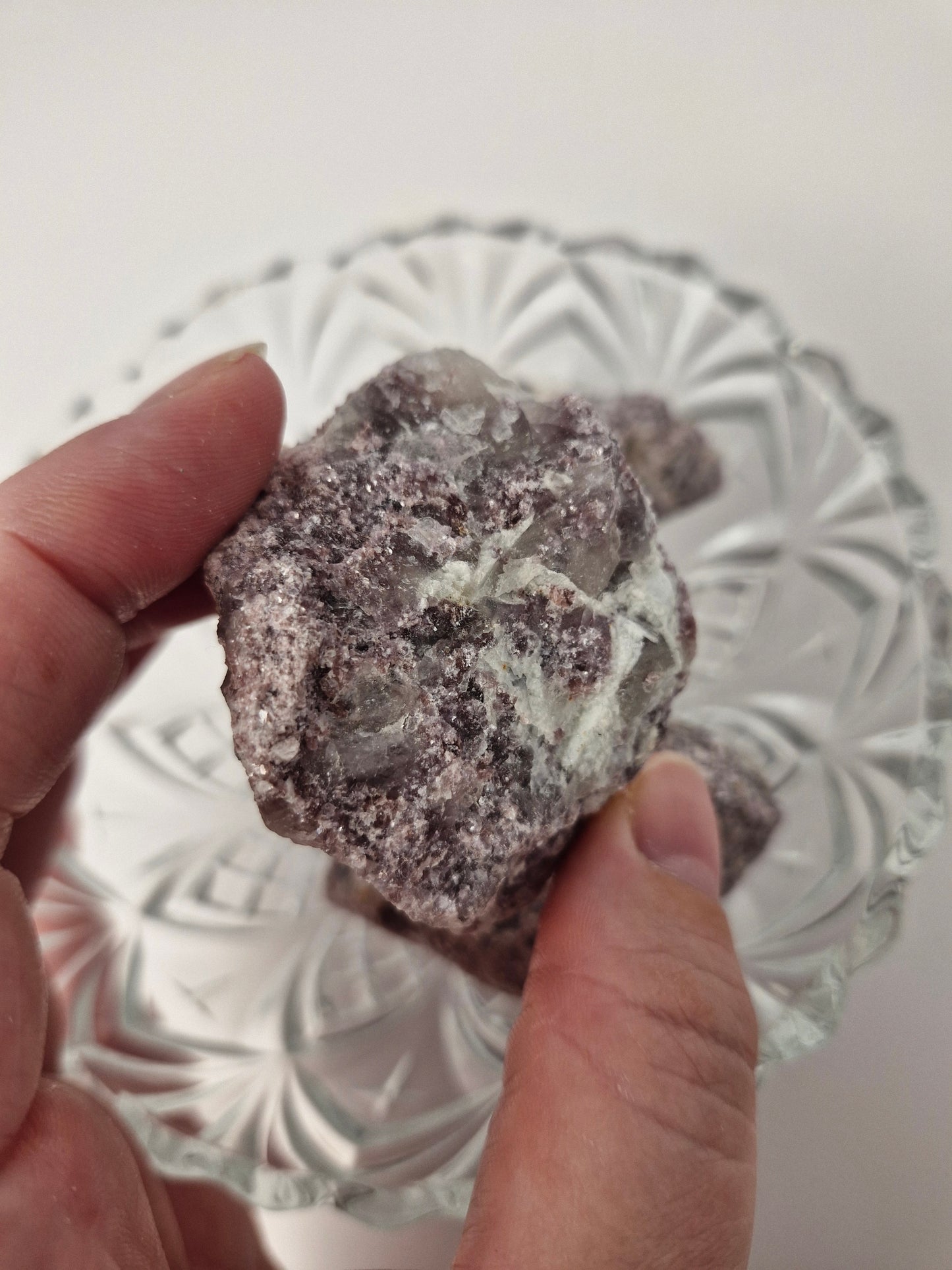 Raw Lepidolite Piece (Intuitively chosen)