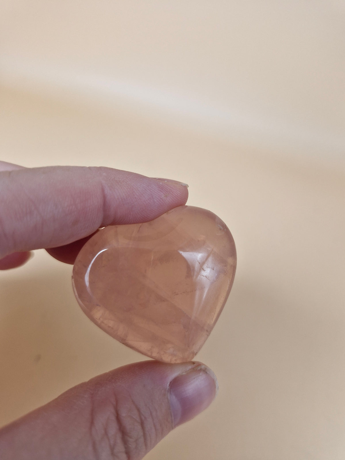 Rose Quartz Heart
