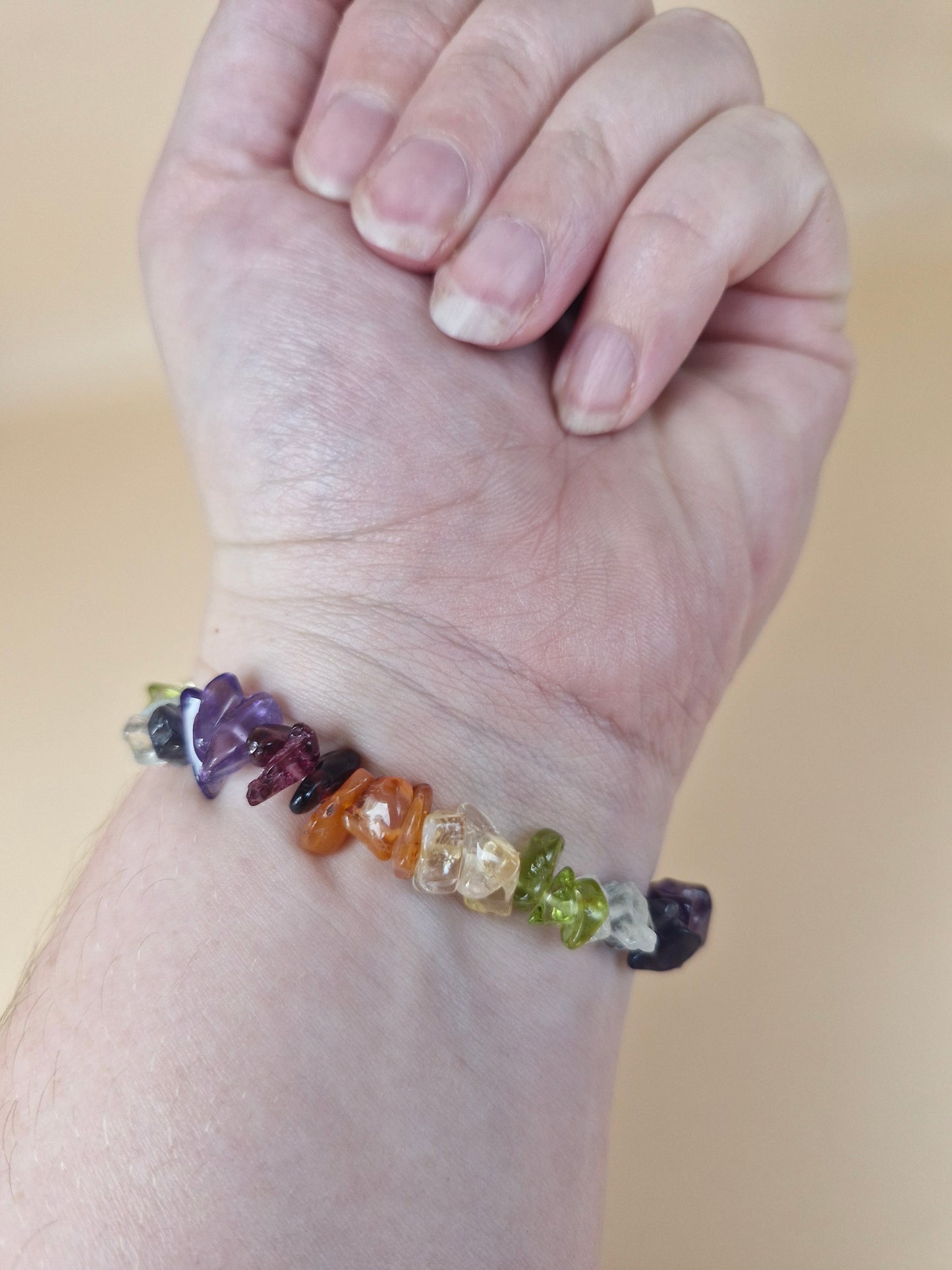 Chakra Chip Bracelet