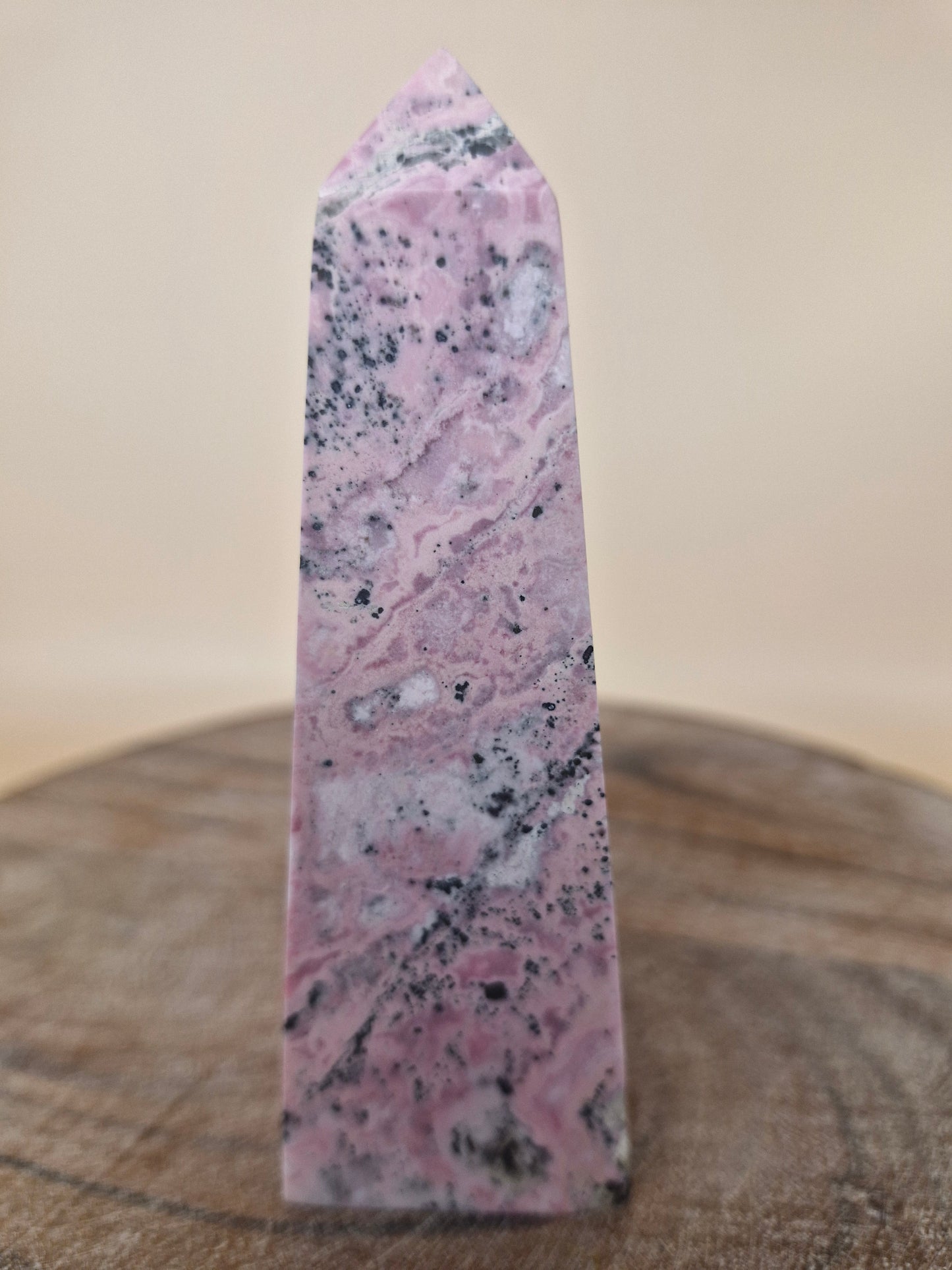Peruvian Rhodonite Tower