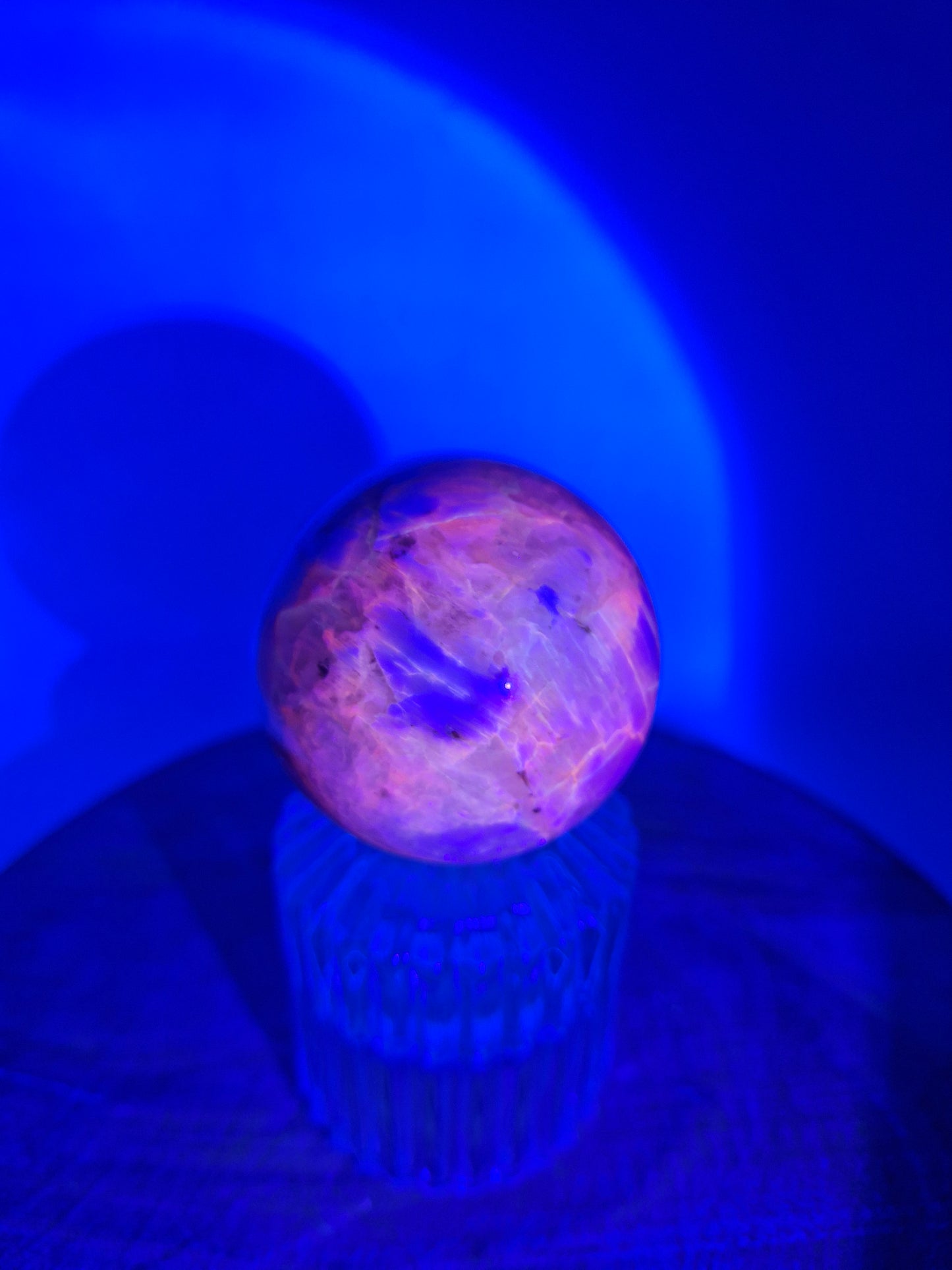 Plume Tourmaline with Lepidolite Sphere (code T2)