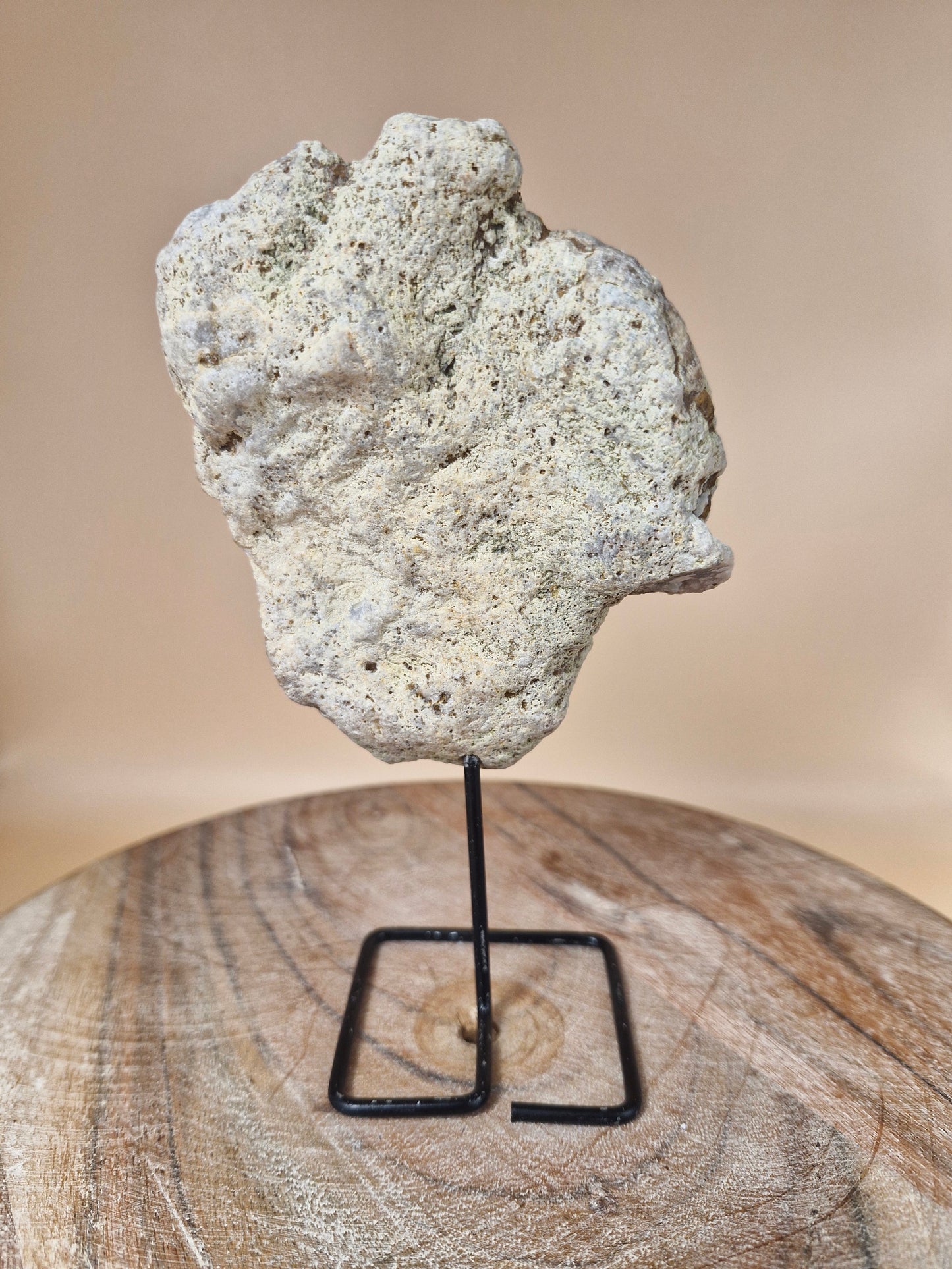 Pink Amethyst Slab on Stand