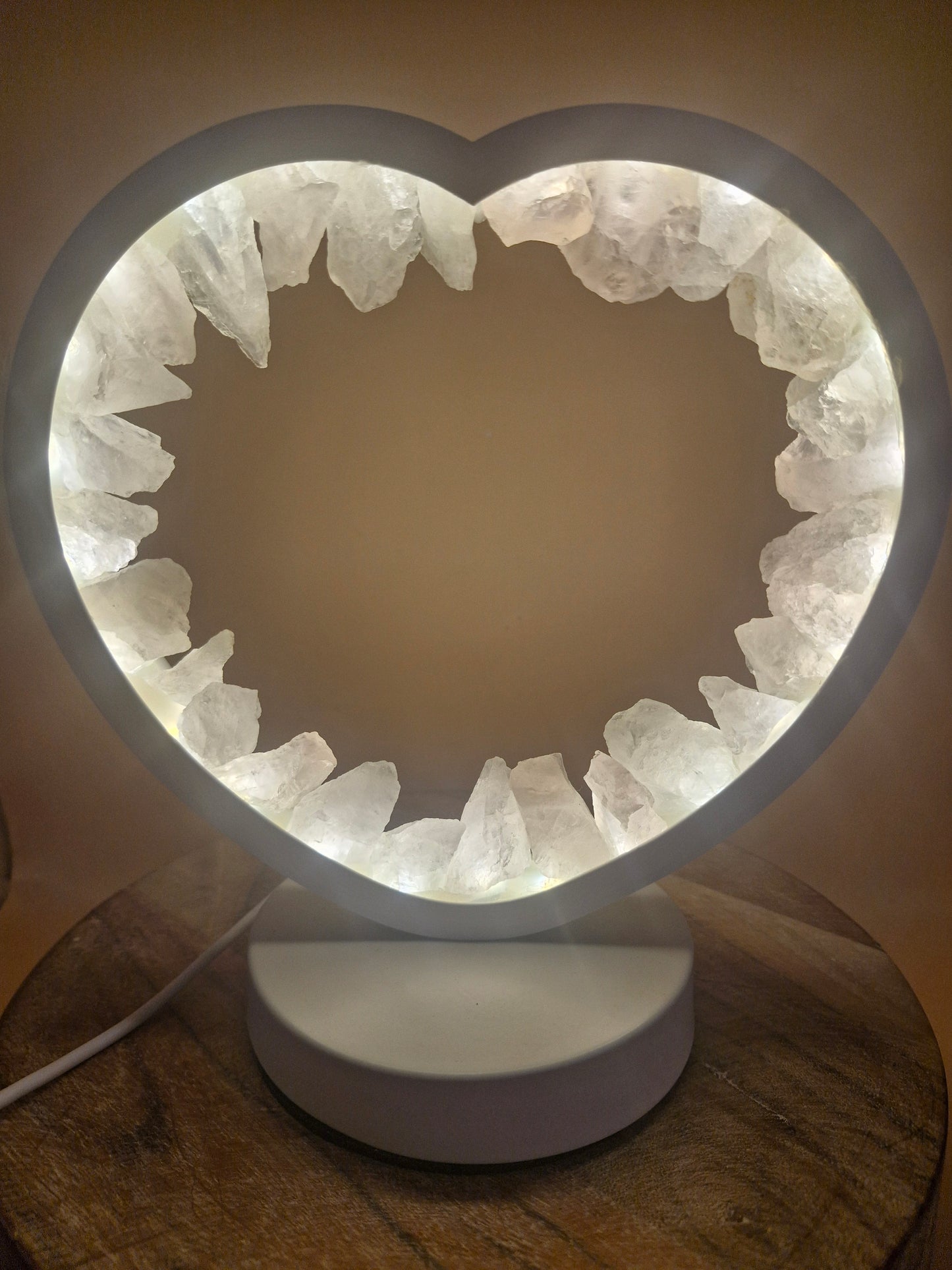 Rose Quartz Portal Light