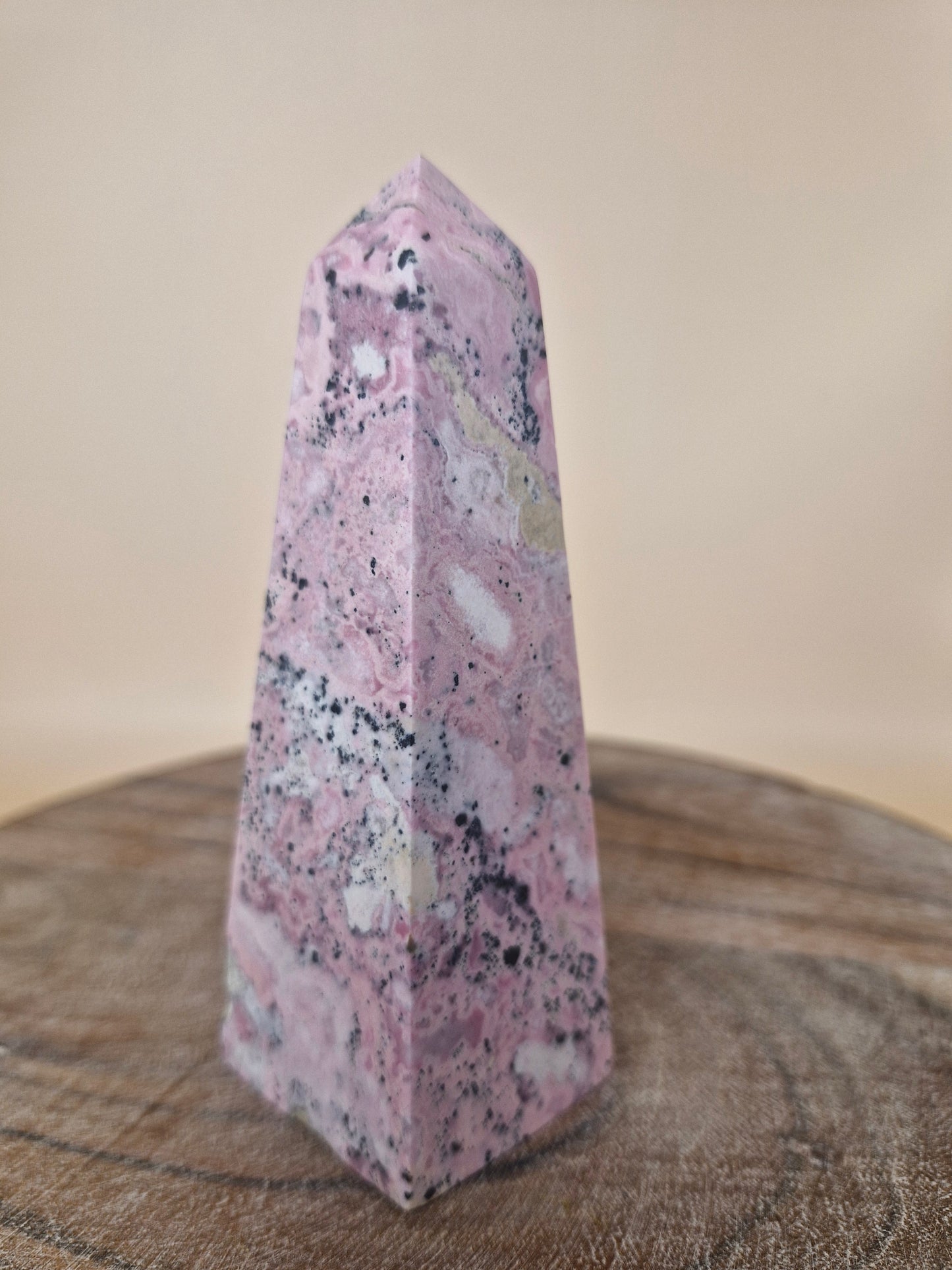 Peruvian Rhodonite Tower