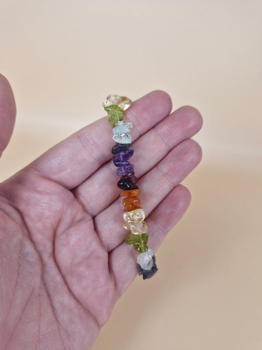 Chakra Chip Bracelet