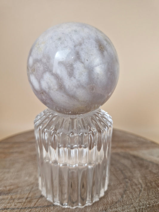 Flower Agate Sphere (code FS)