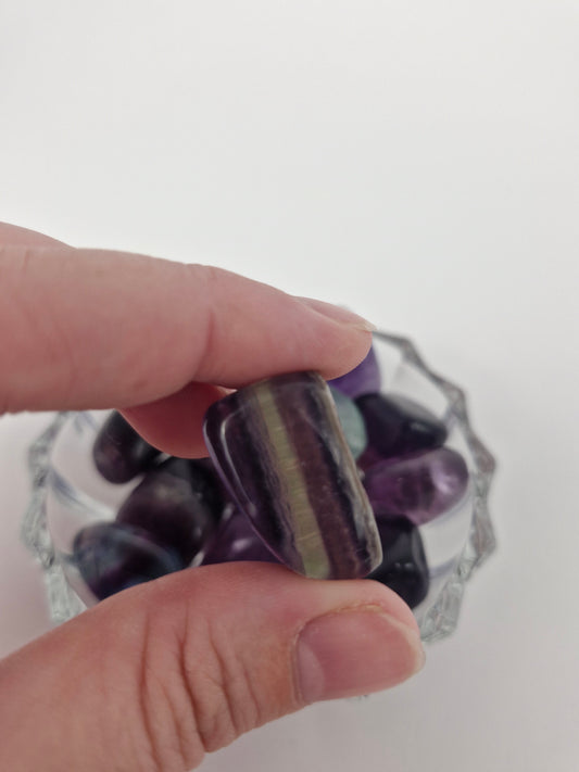 Fluorite Tumble