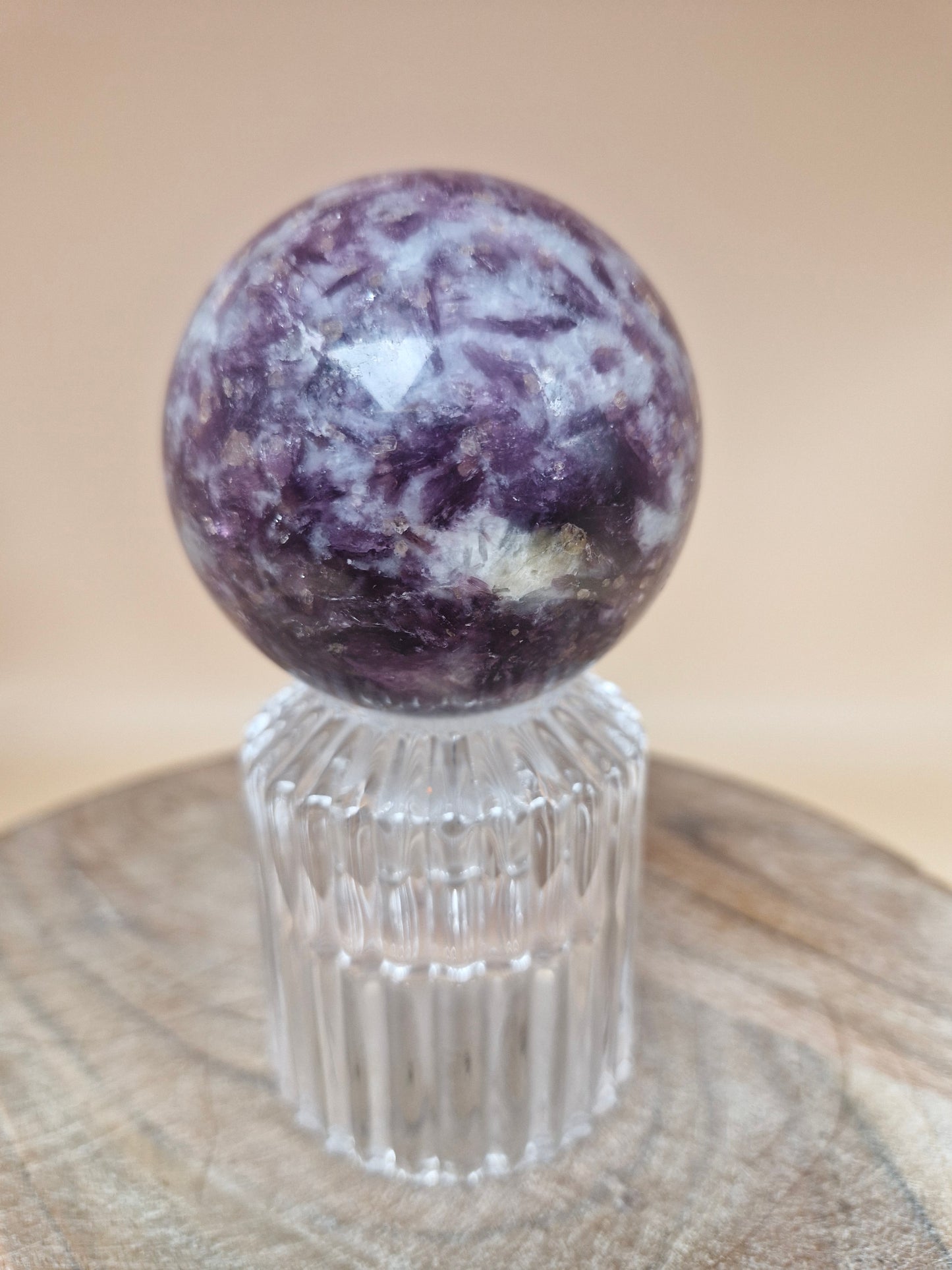 Purple Mica Sphere