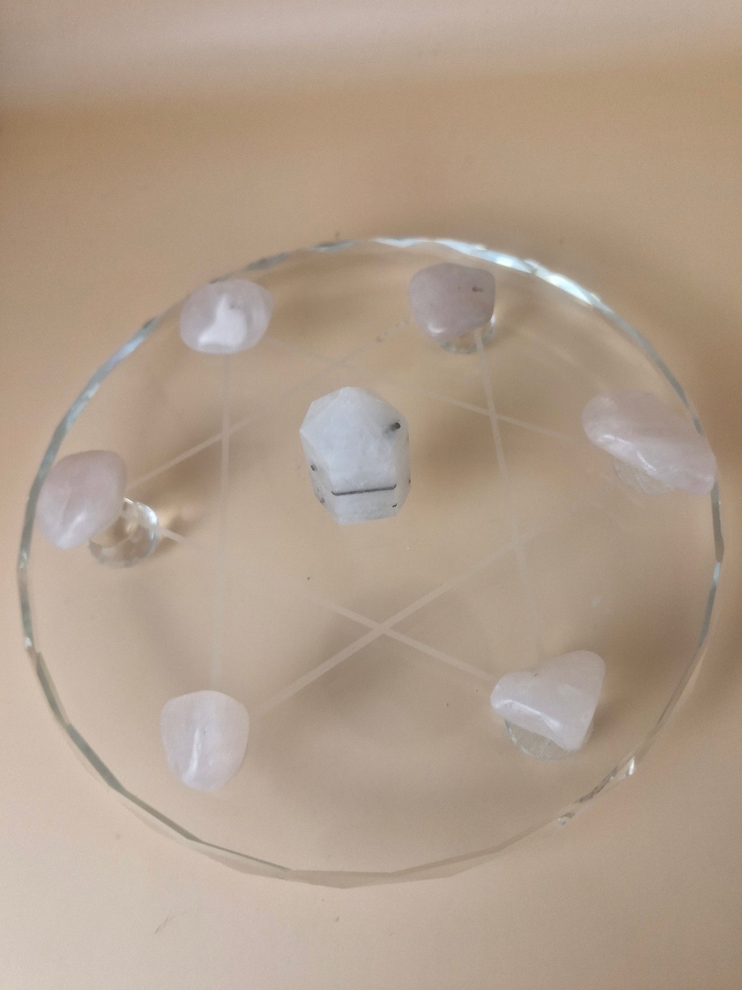 Glass Star Crystal Grid