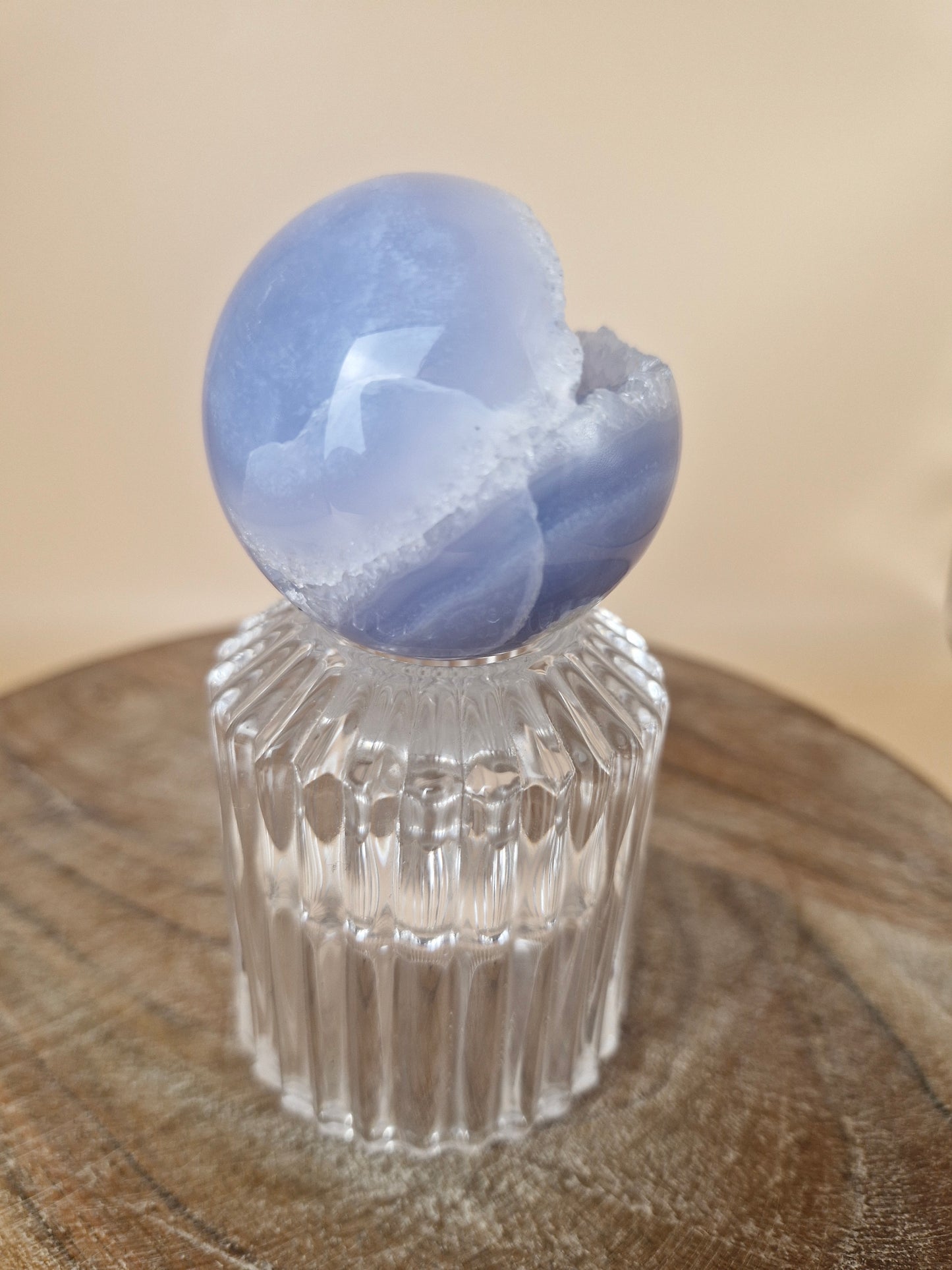 Druzy Lace Agate Sphere (code LA3)